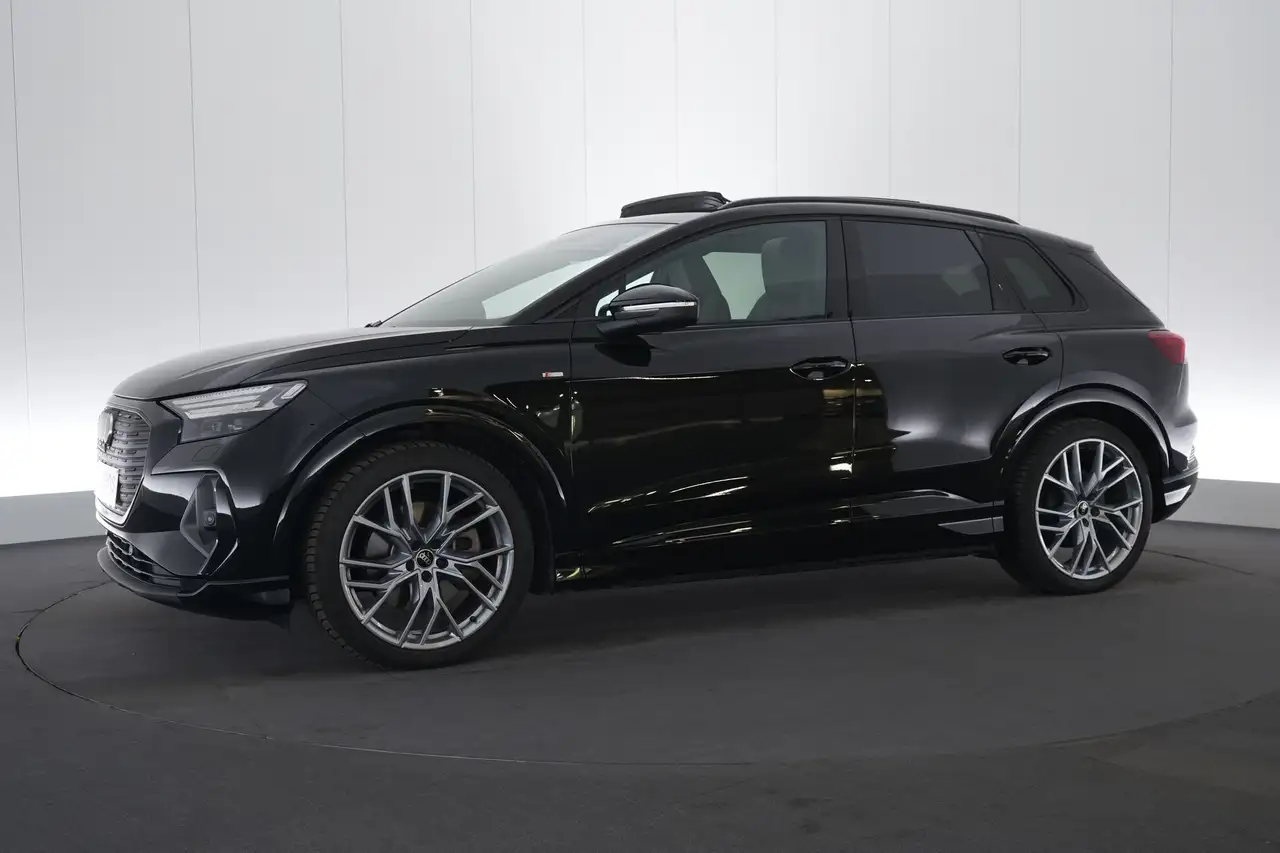 Audi Q4 45 Corporate S-Line LEDER/STOF LED GPS PDC CAM, миниатюра 12