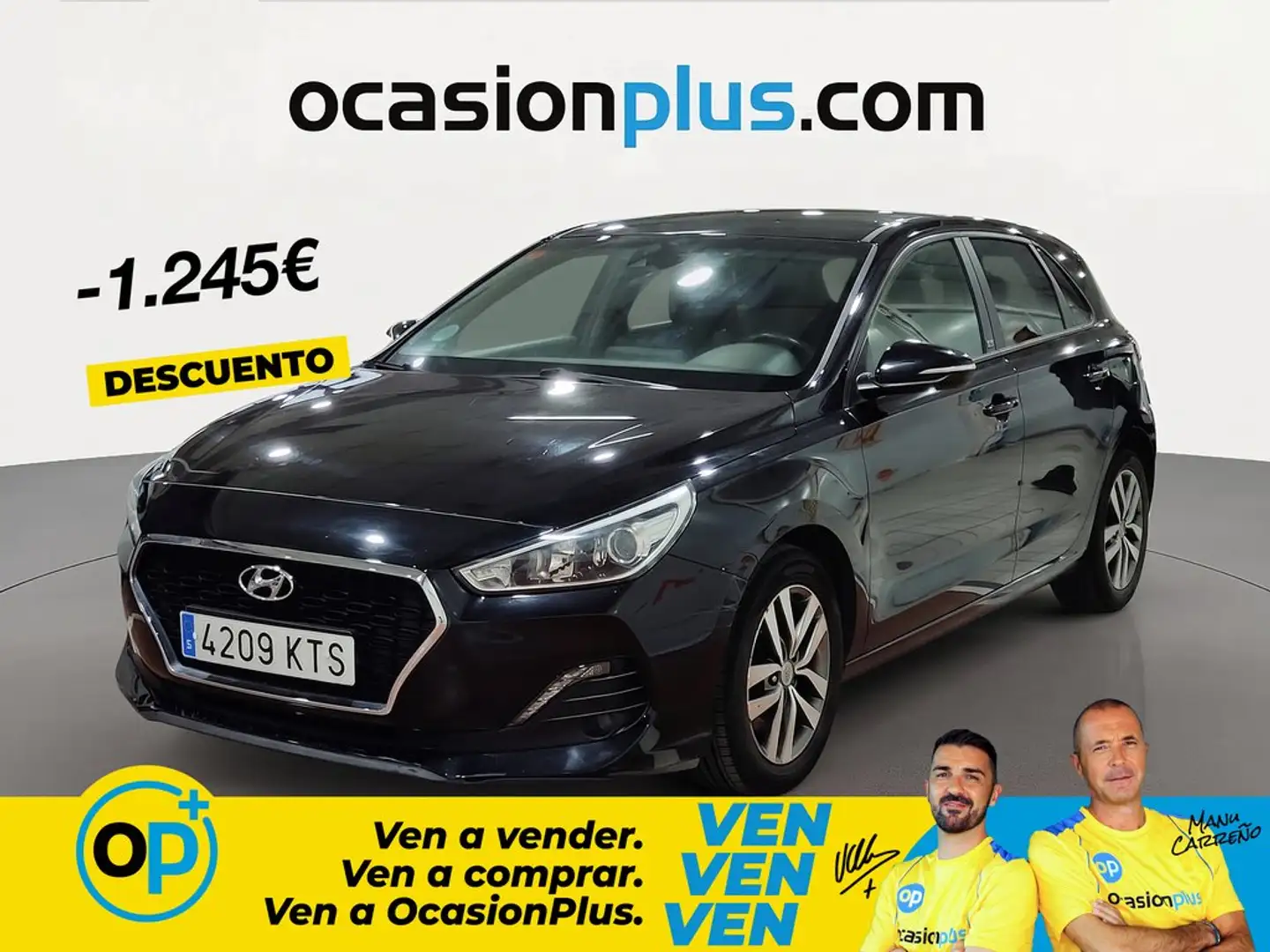 Hyundai i30 1.0 TGDI Go 120 Negro - 1