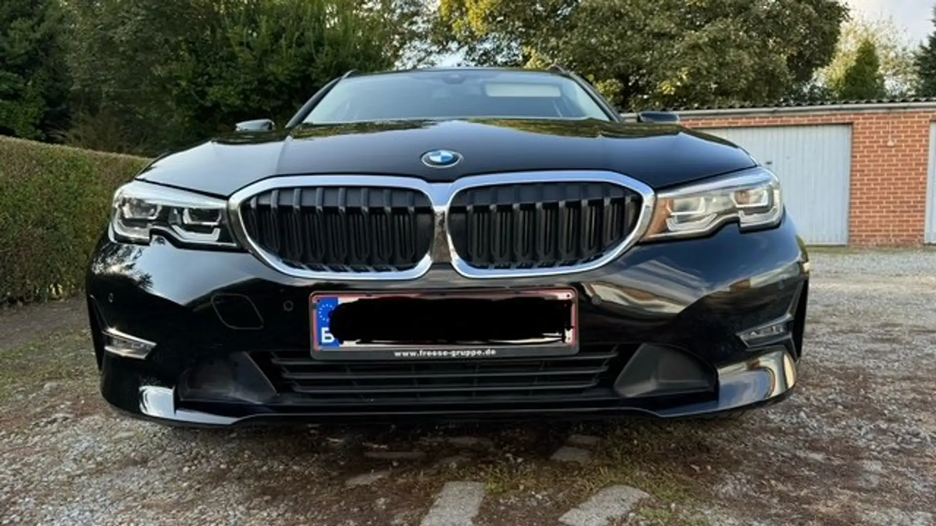 BMW 318 318d Touring Noir - 2
