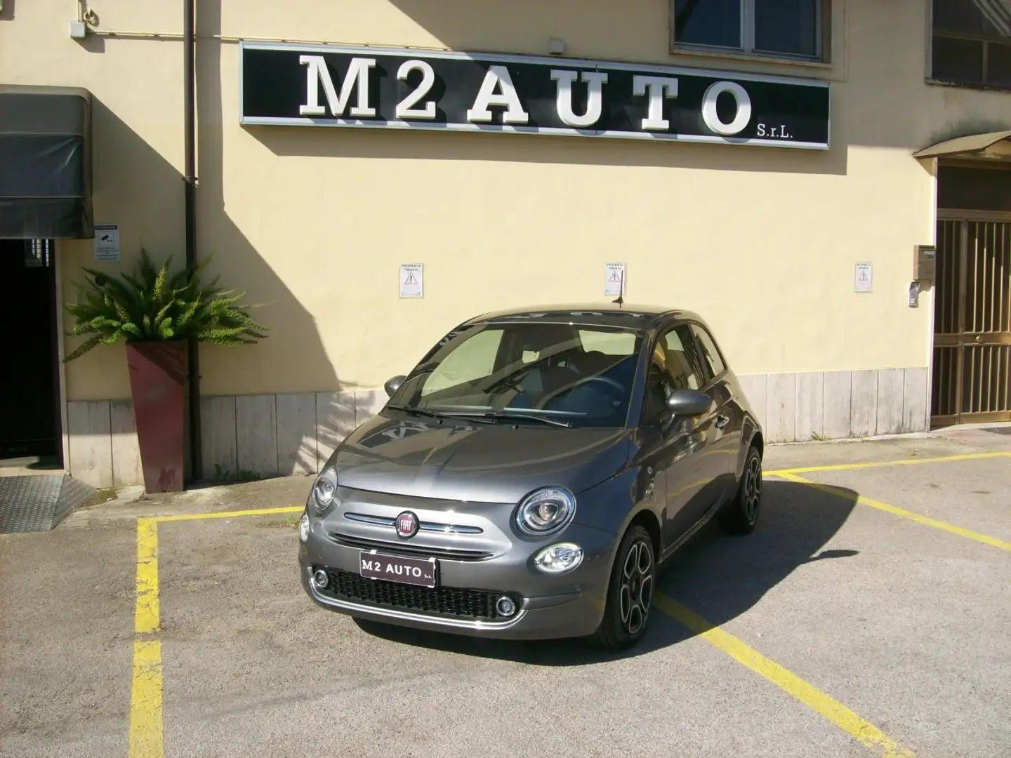 Fiat 500 1.0 hybrid Club 70cv Grigio - 1