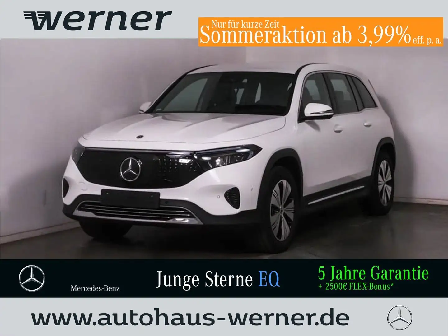 Mercedes-Benz EQB 300 4M PROG-ADV FAP KAMERA WINTER VZA DISTRO Weiß - 1