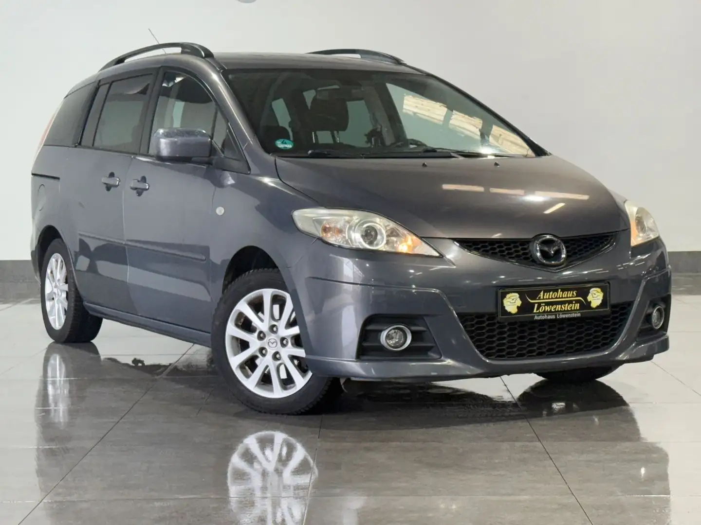Mazda 5 * 2.0 Excl:*AUTO*SHZ*PDC*7-SITZ*TÜV NEU* Grigio - 2