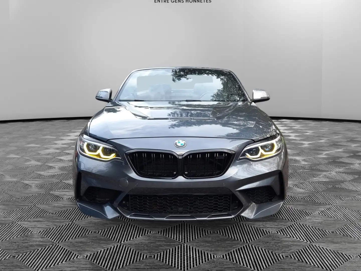 BMW 240 Cabrio M240iAS 3.0i 340Ch *Kit M2*/Garantie 12Mois Gris - 2