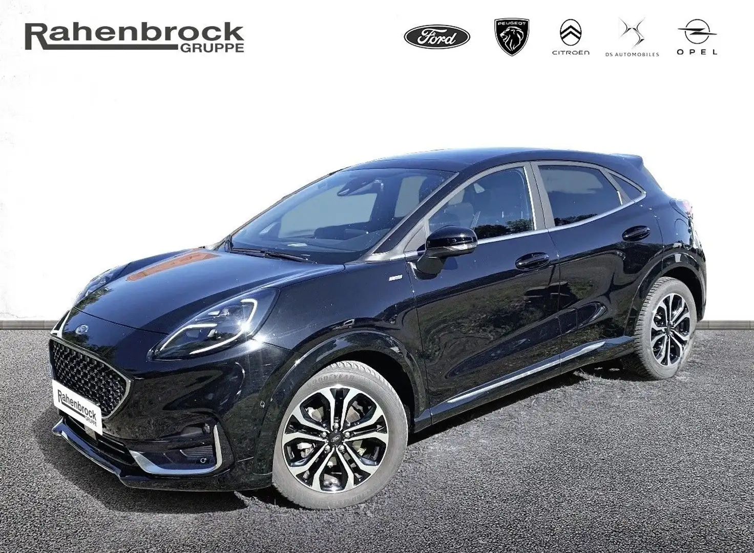 Ford Puma ST-Line Vignale MHEV-AUTOMATIK-Panoramadach Noir - 1