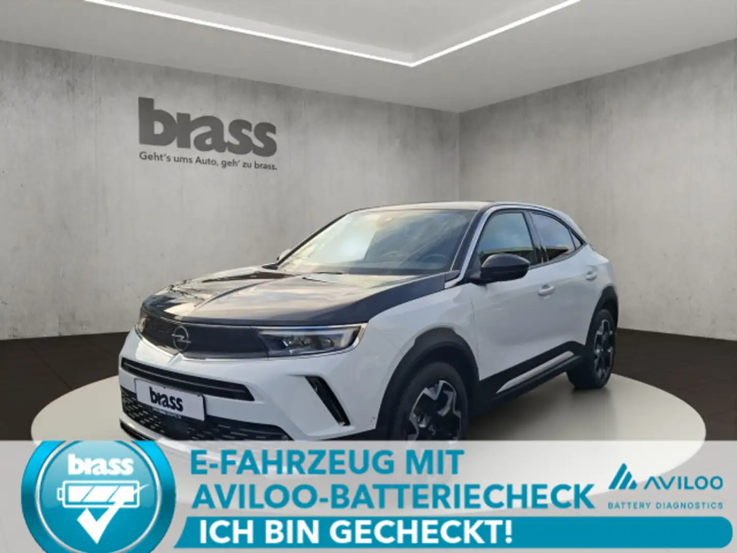Opel Mokka-E Ultimate (Automatik-Elektroantrieb) Blanc - 1