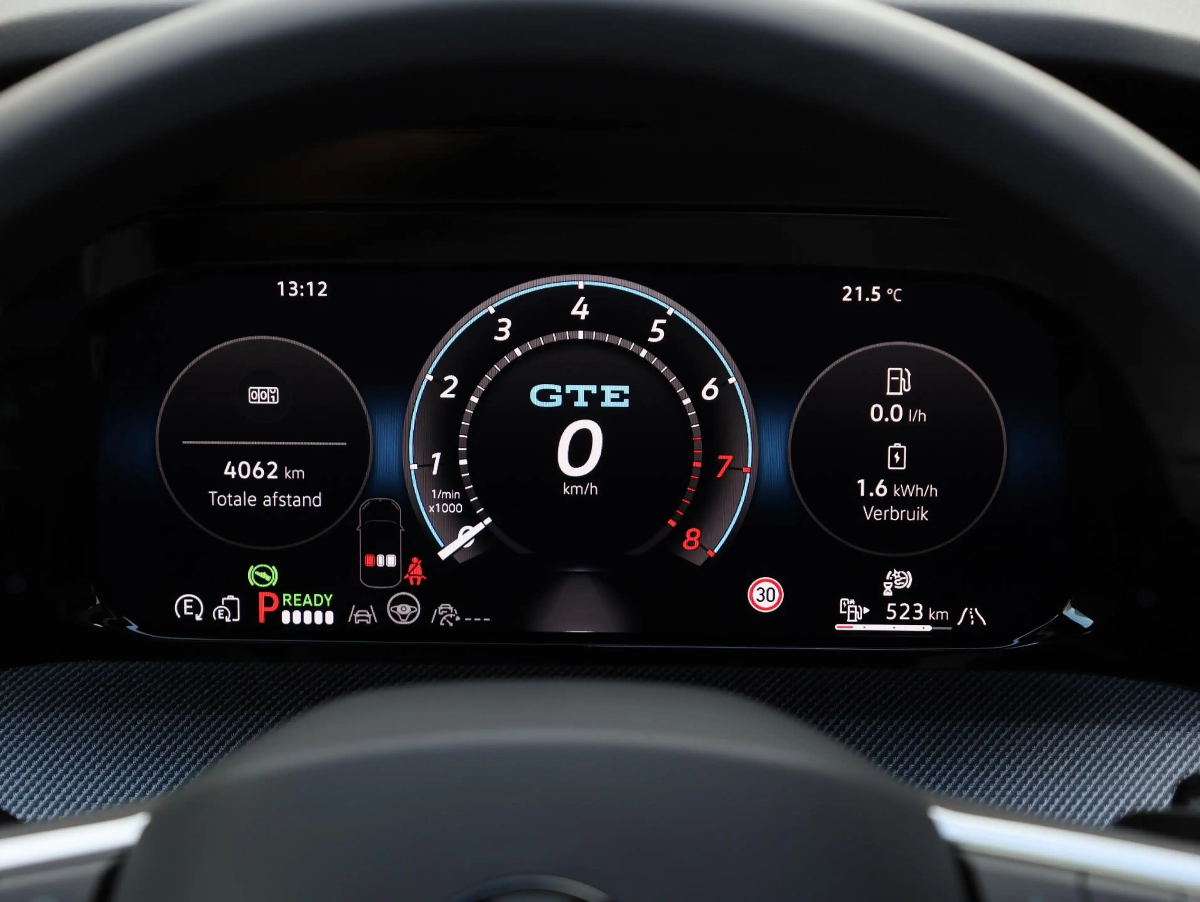 Volkswagen Golf GTE 1.5 eHybrid 272PK | Panodak | Leer | 19"Inch | Bla — photo 12