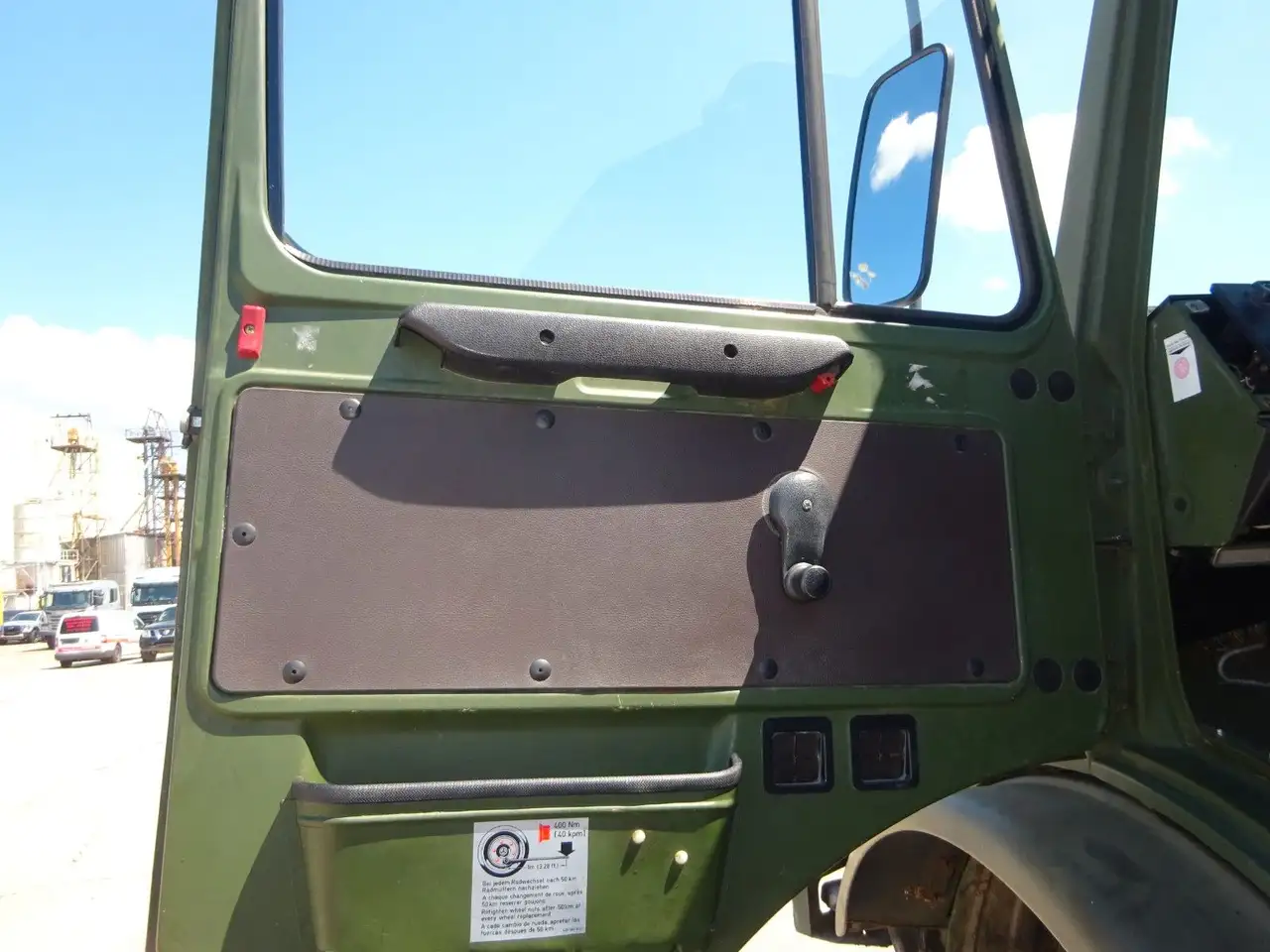 Unimog U 1300 L Turbo OM 366 Koffer schnelle Achsen, foto 8