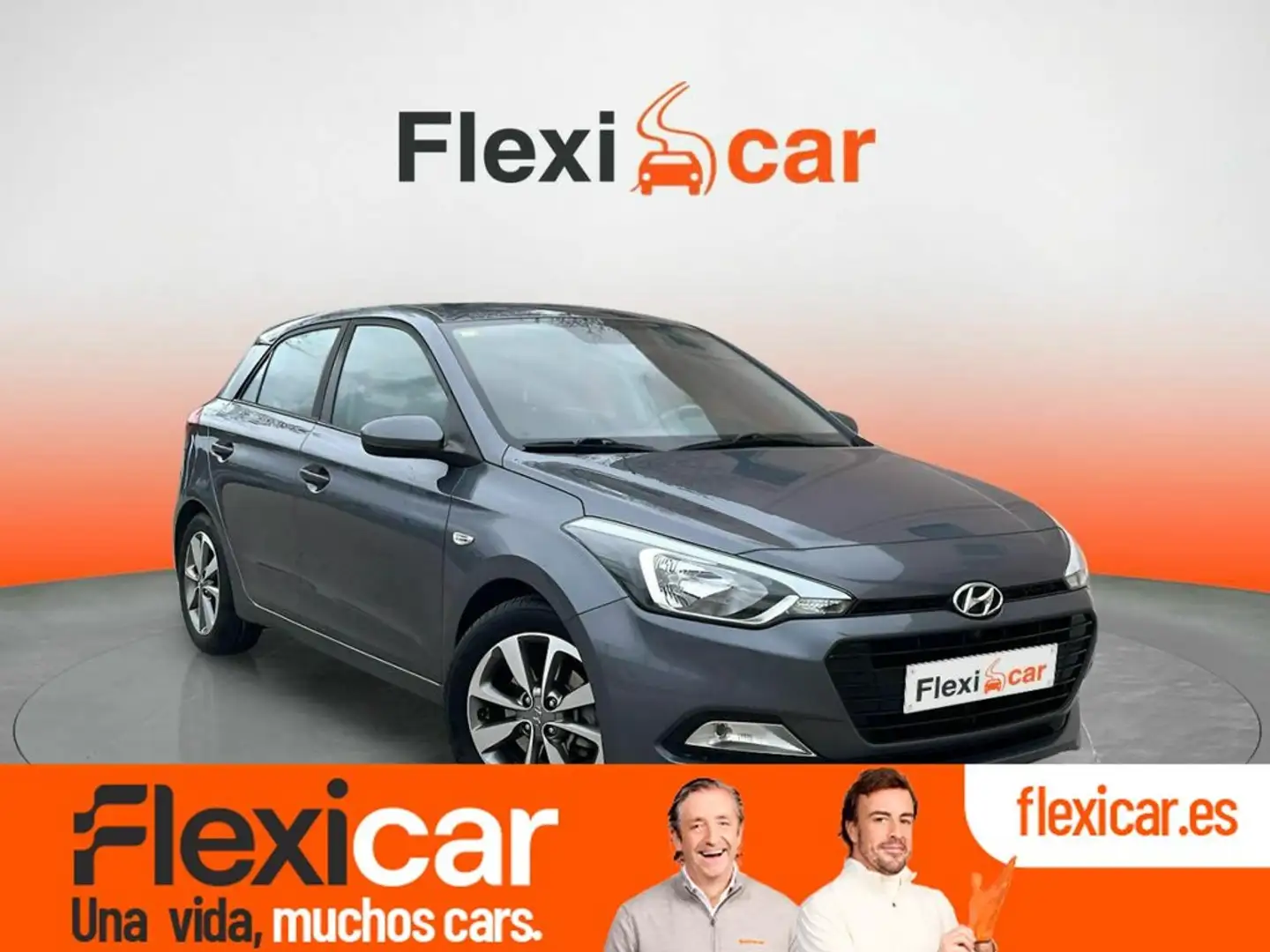 Hyundai i20 1.0 TGDI Tecno LE 100 Gris - 1