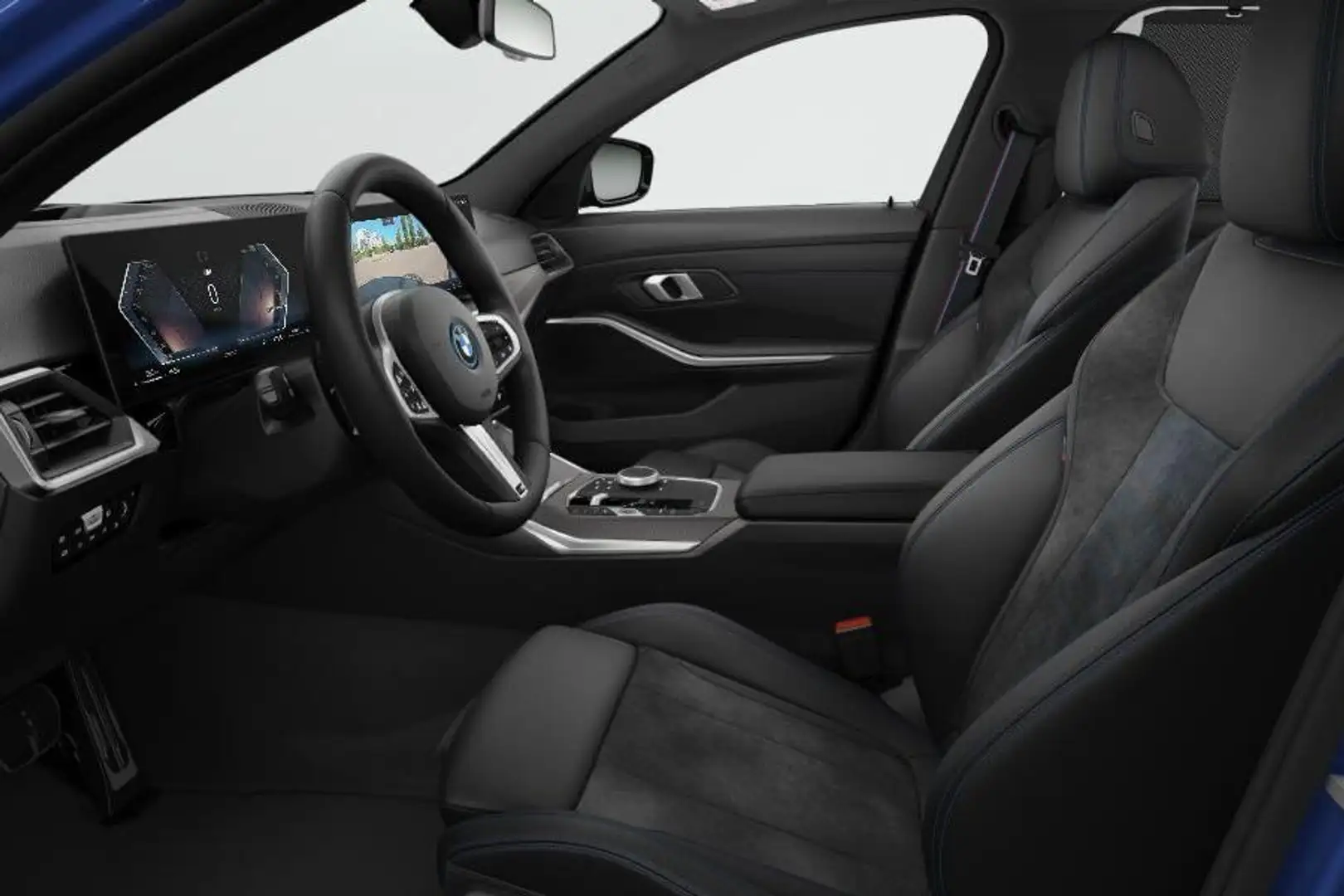 BMW 330 3 Serie Touring 330e Innovation Pack M Sportpakket Bleu - 2