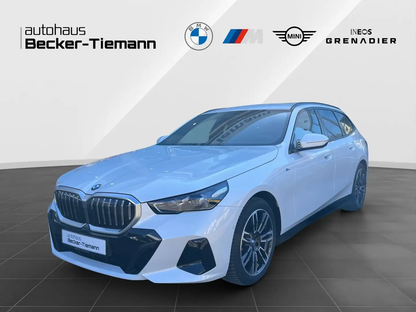BMW 520 d xDrive Touring Weiß - 1