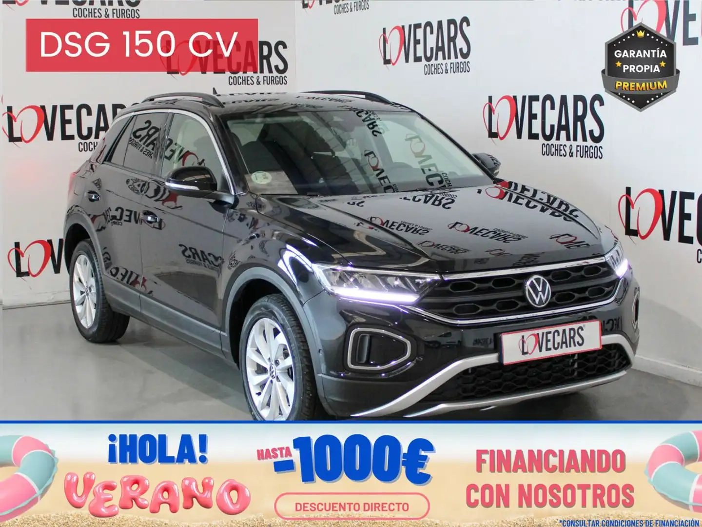 Volkswagen T-Roc 2.0TDI Life DSG7 Noir - 1