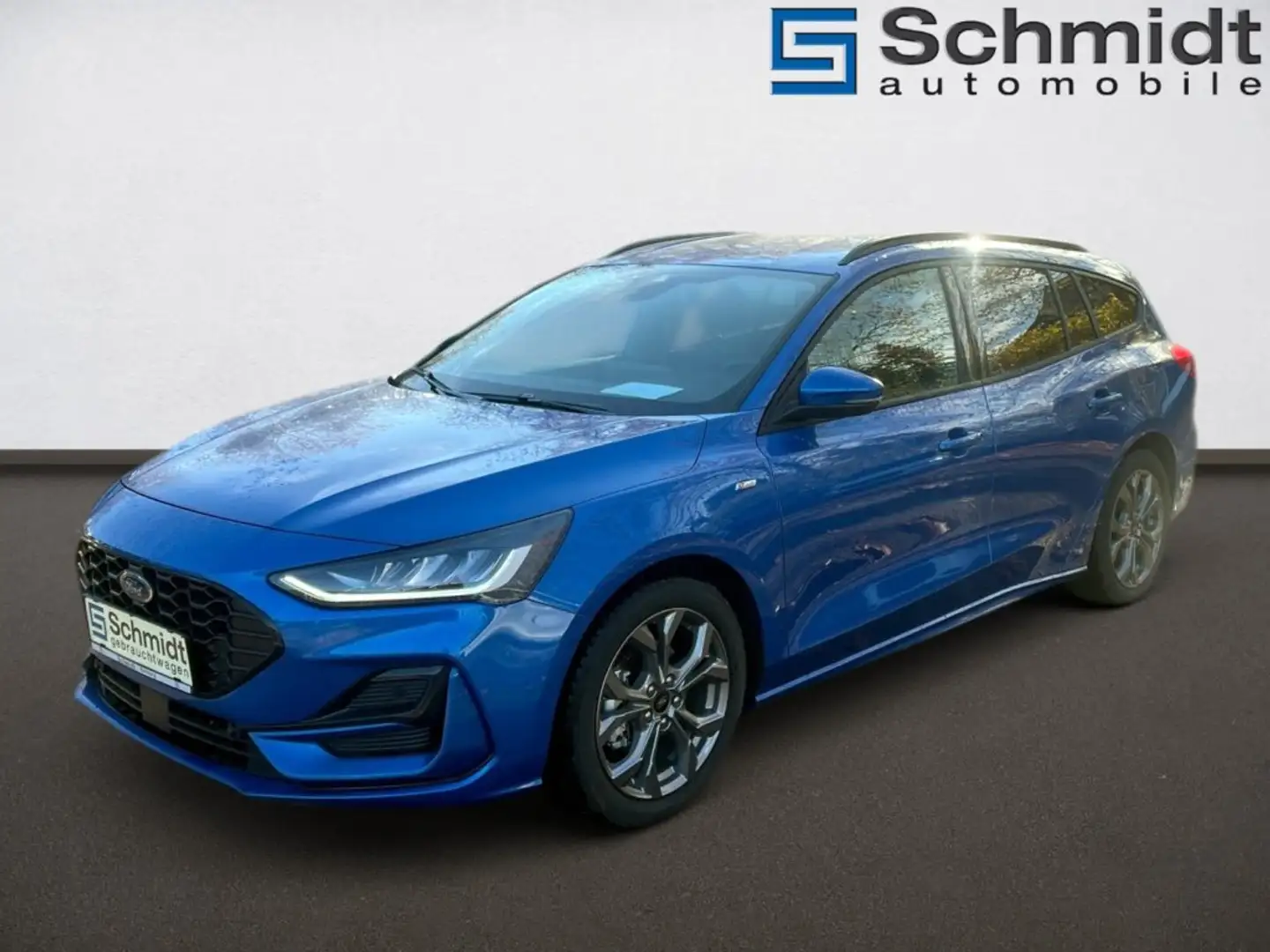 Ford Focus Turnier 1,5 EcoBlue ST-Line Aut. Blau - 2