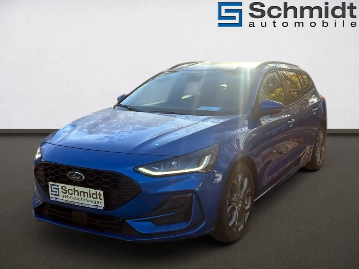 Ford Focus Turnier 1,5 EcoBlue ST-Line Aut. Blau - 1