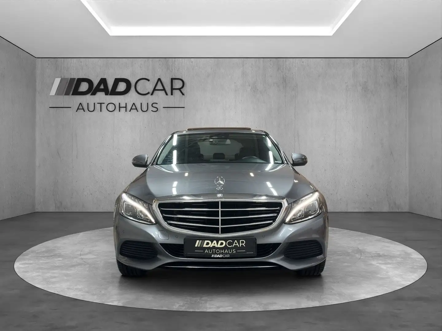 Mercedes-Benz C 180 CGI 9-G Tronic *LED*NAVI*SCHIEBEDACH*TOTW* Grijs - 2