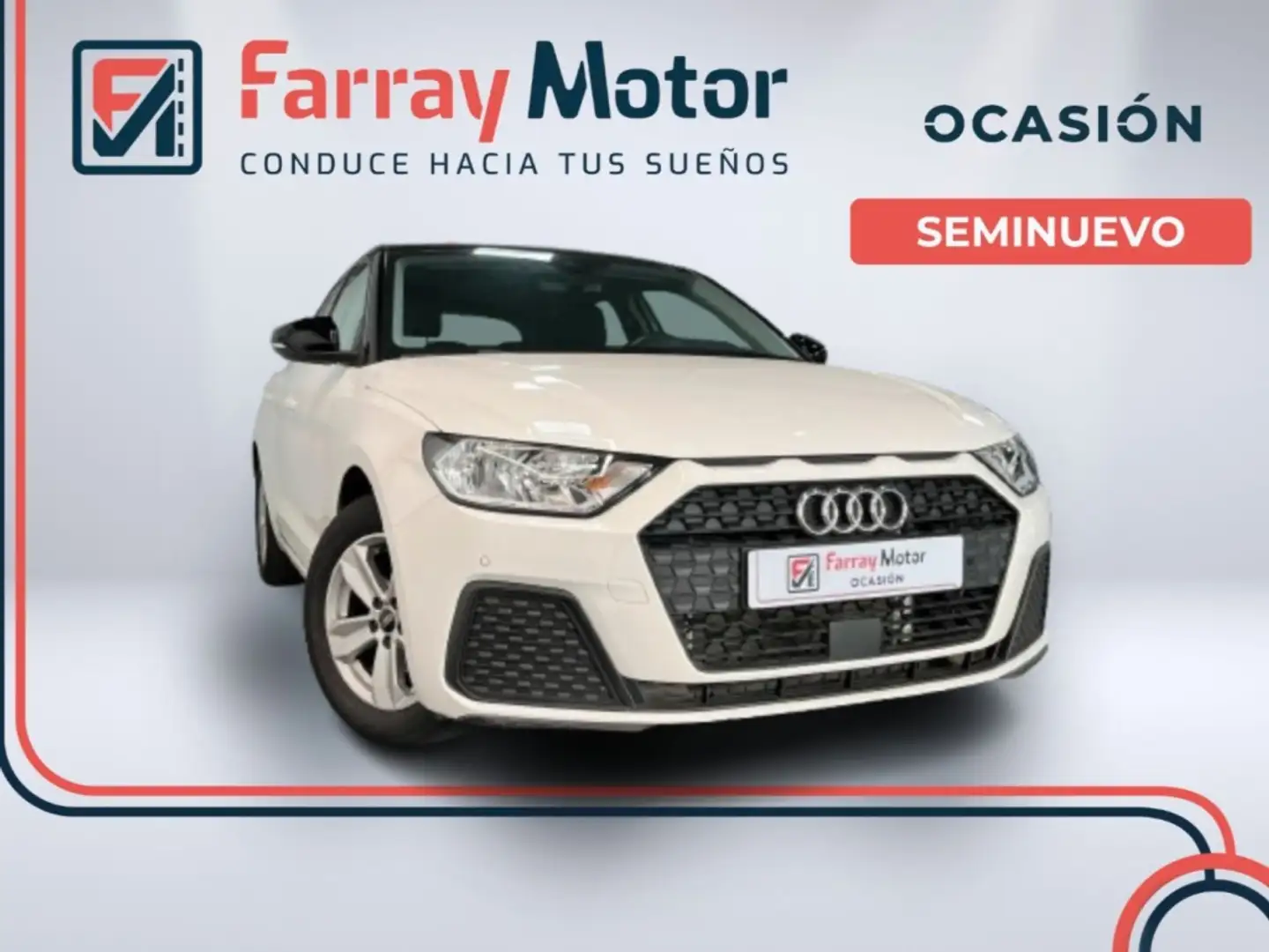 Audi A1 Sportback 25 TFSI Advanced Blanc - 1