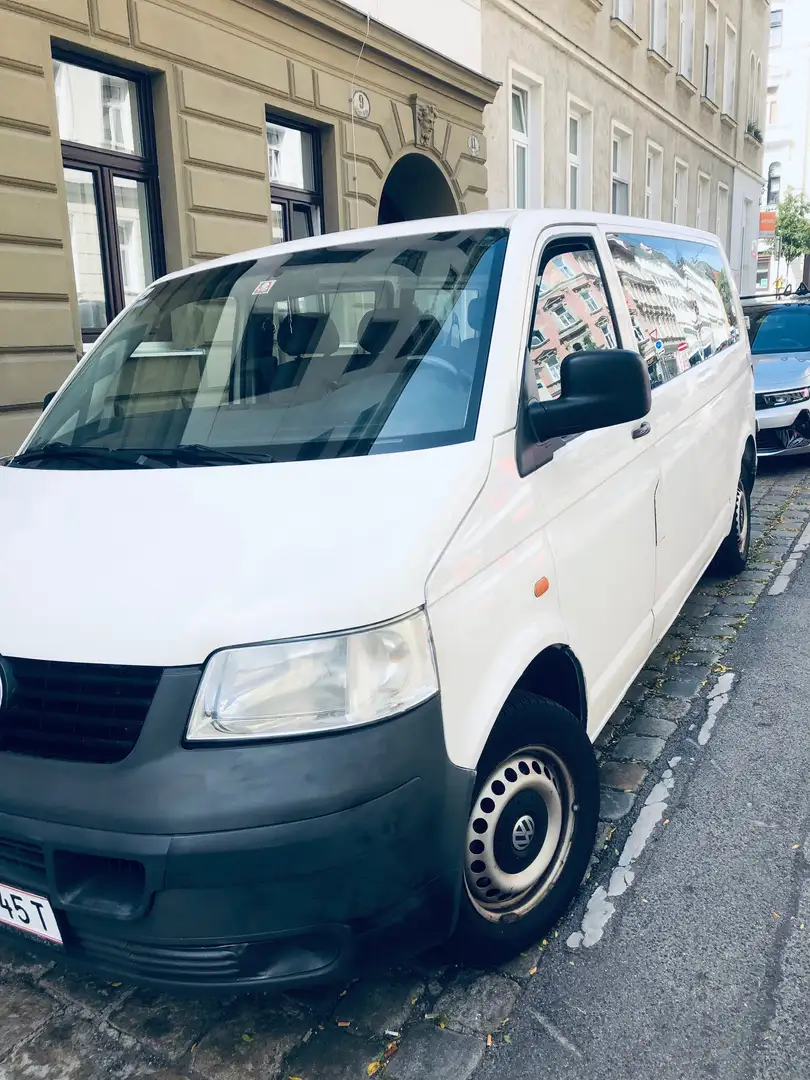 Volkswagen T5 Caravelle Caravelle LR 1,9 TDI D-PF Weiß - 2