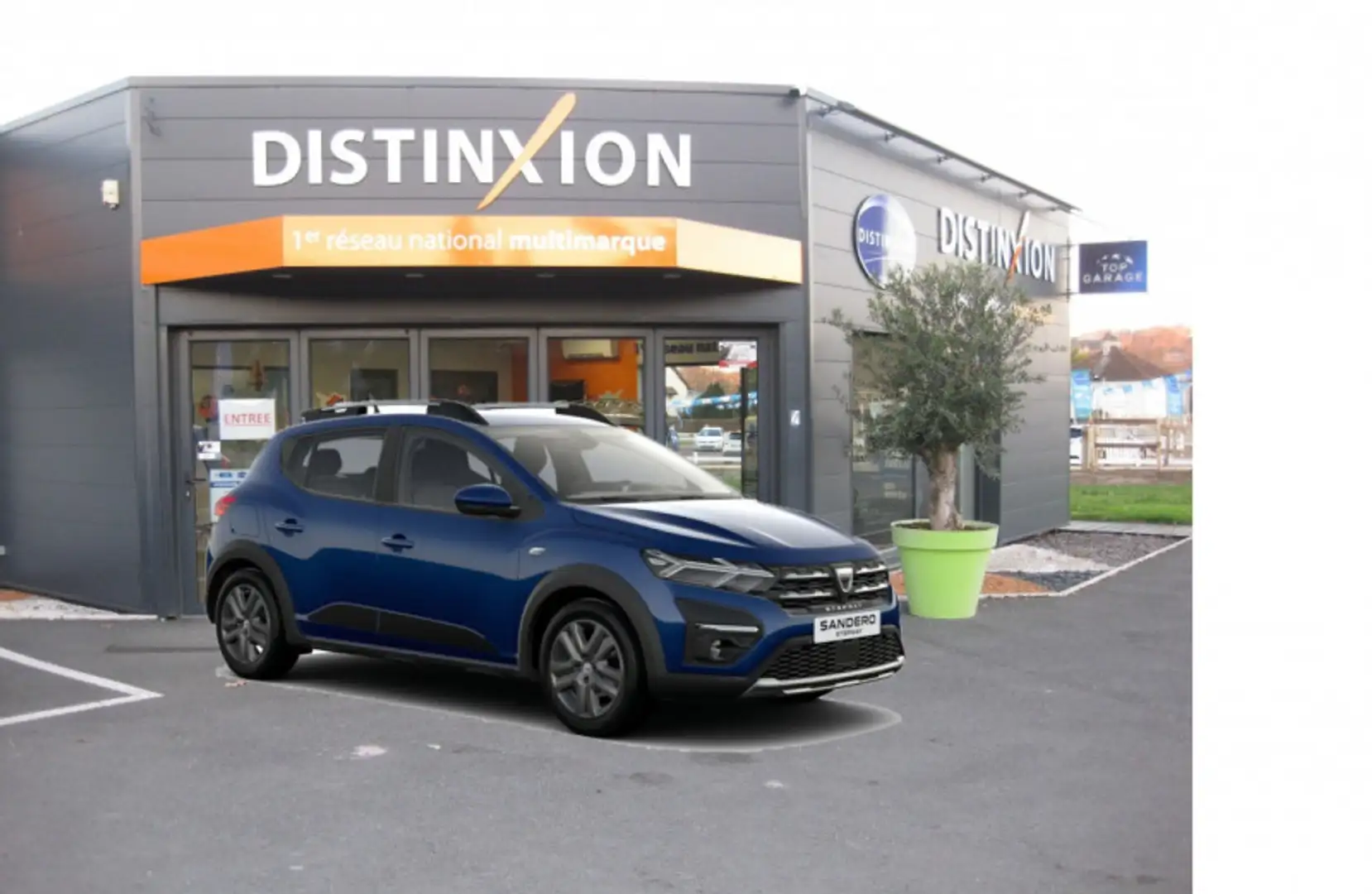 Dacia Sandero 1.0 ECO-G 100CH STEPWAY EXPRESSION Bleu - 1