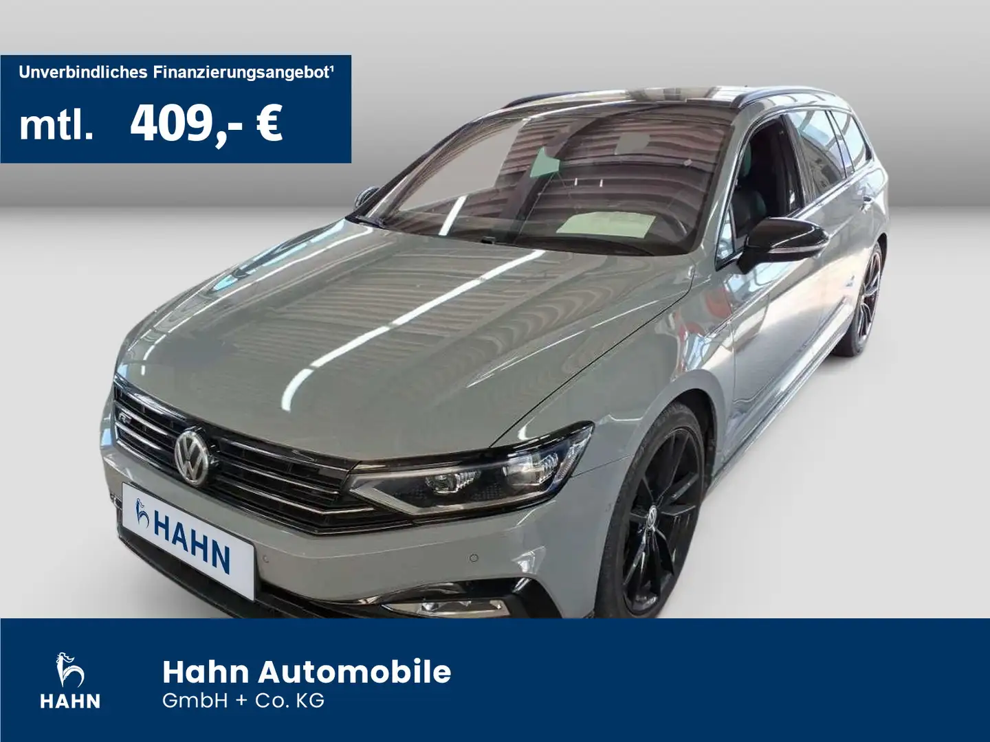 Volkswagen Passat Variant 2.0TDI DSG 4M Elegance AHK AreaVi Grau - 1