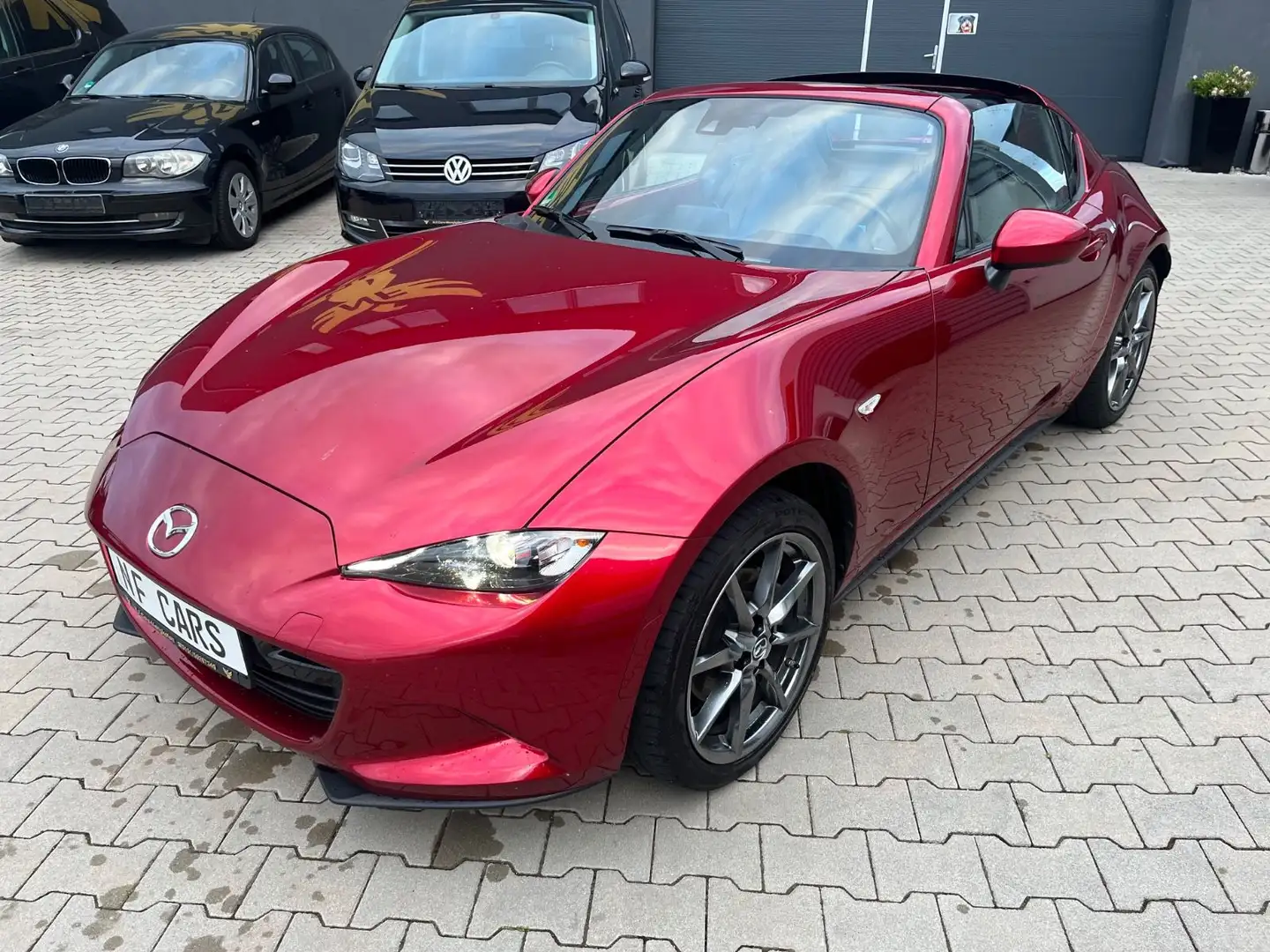 Mazda MX-5 Sports-Line RF 160,1.Hand,EURO6,TOP,Mwst. Rojo - 2