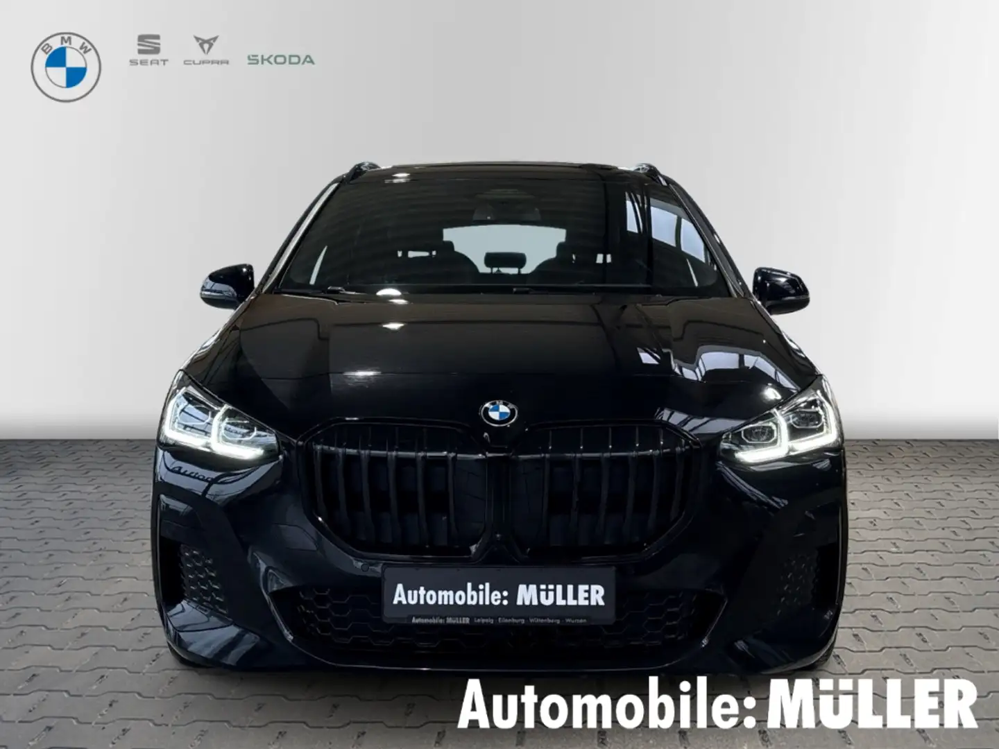 BMW 223 Active Tourer i M Sport HUD AHK-schwe. Rückfahrkam Schwarz - 2