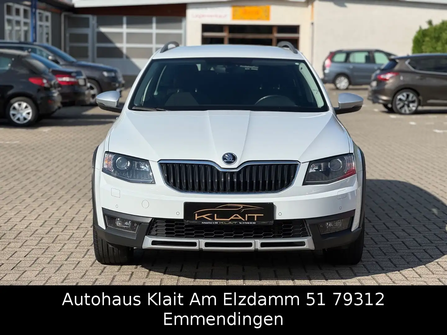 Skoda Octavia Combi Scout 4x4 DSG Wit - 2