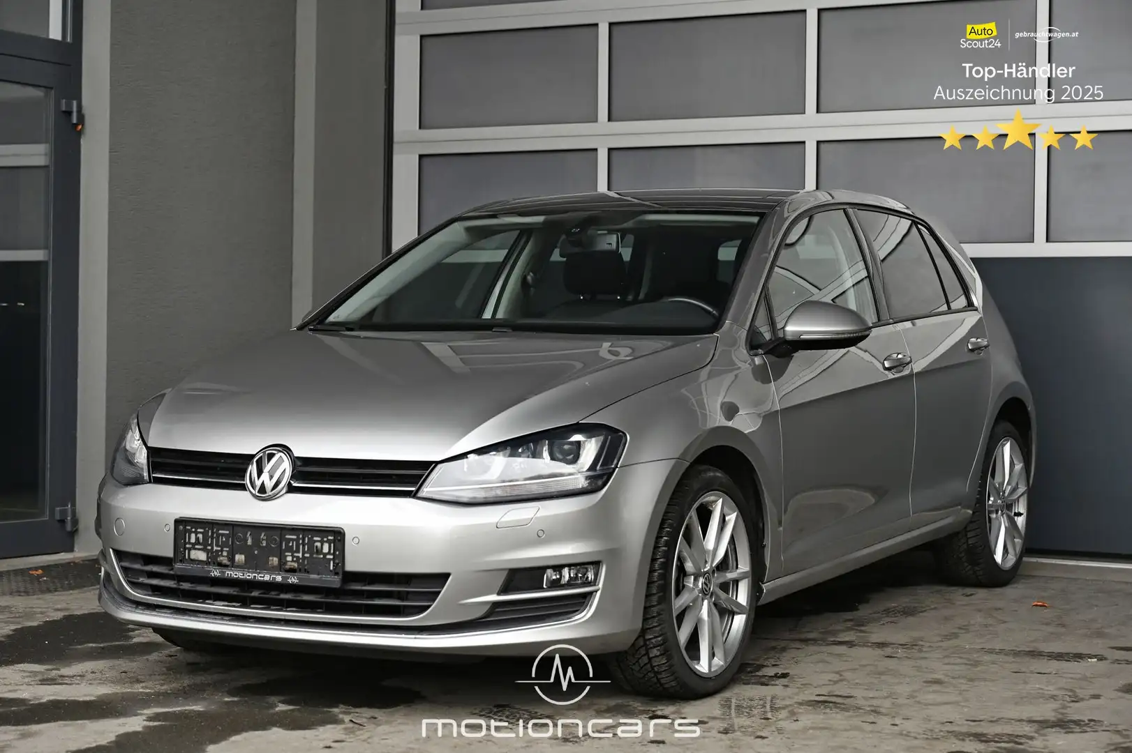 Volkswagen Golf VII Sky 1,6 TDI  Pickerl NEU Silber - 1