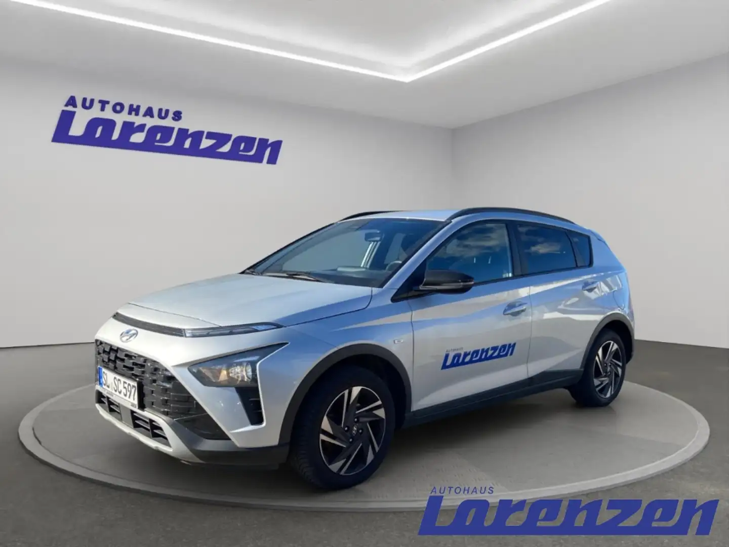 Hyundai BAYON Connect & Go Mild-Hybrid 1.0 T-Gdi 48V DCT Navi So Silber - 1