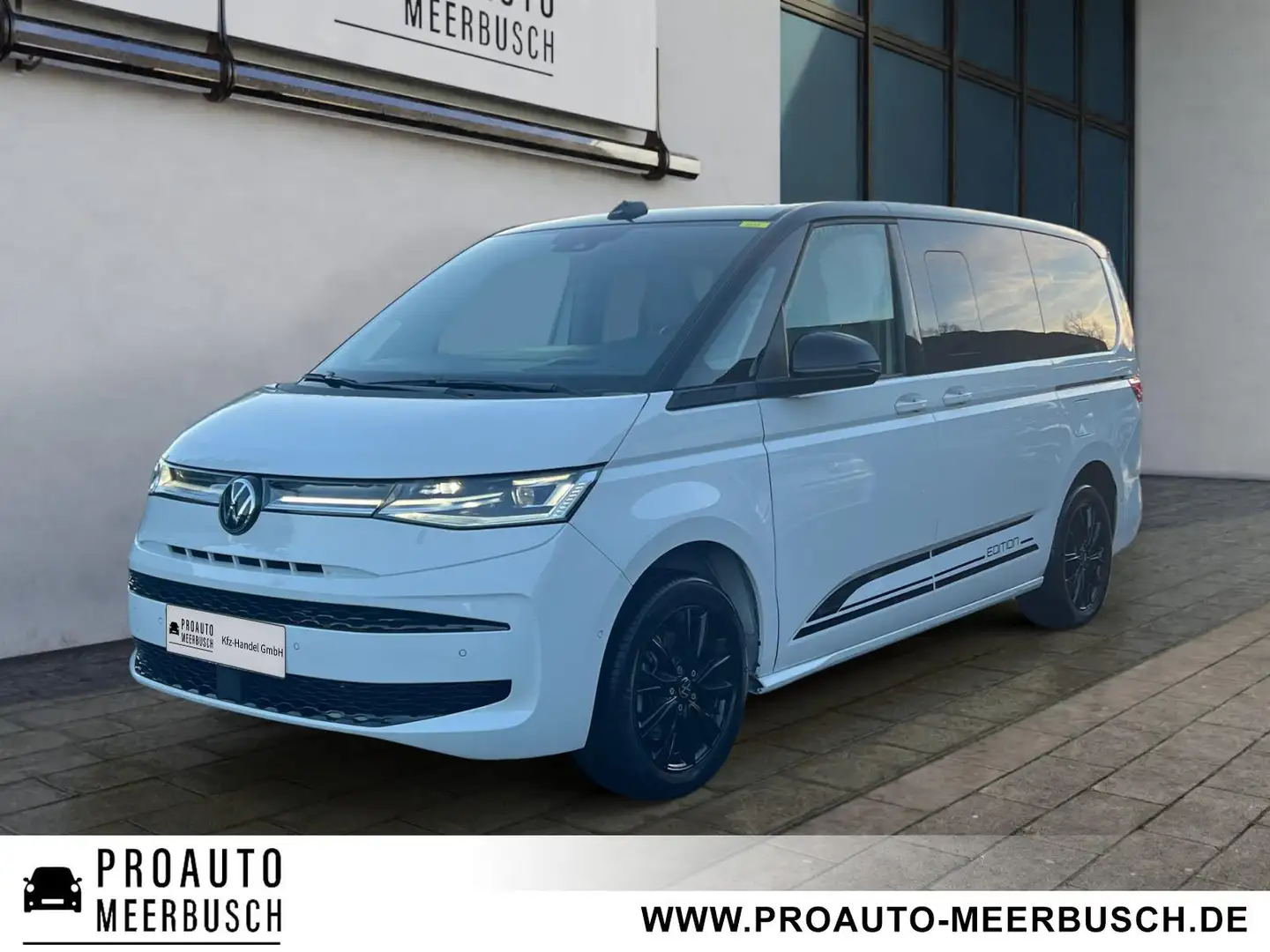 Volkswagen T7 Multivan Edition lang AHK/HUD/PANO/STNDHZNG Weiß - 1
