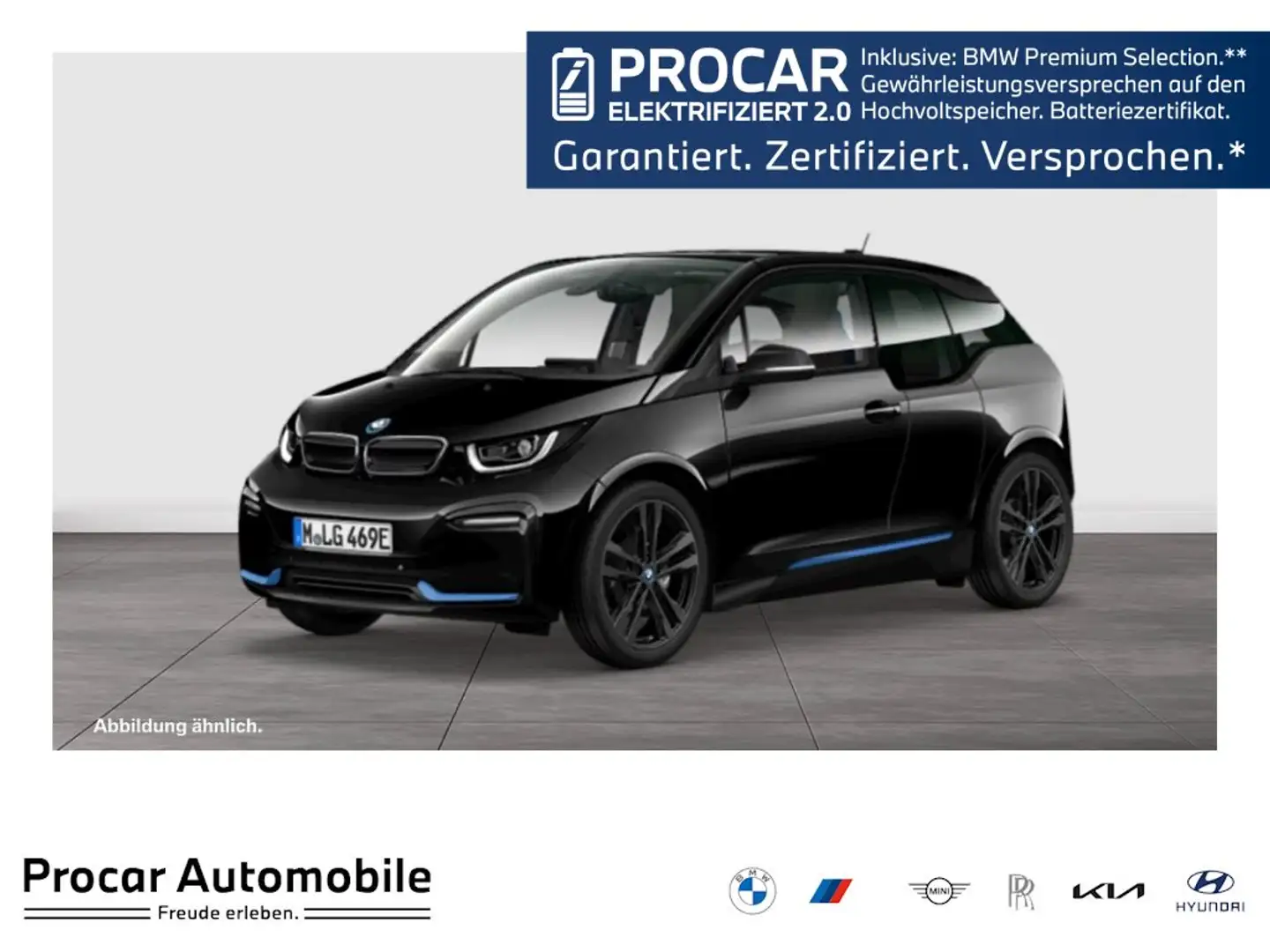 BMW i3 s 120 ACC RFK NAVI Standh. LED Sound Syst. LM Schwarz - 1