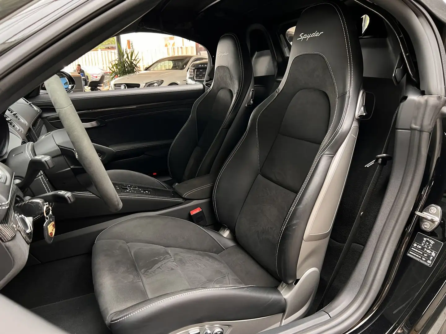 Porsche Boxster 718 Spyder Matrix Approved 18Wege CARBON Чёрный - 2