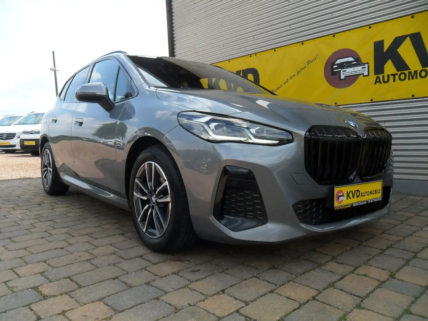 BMW 218 2 Active Tourer 218 d M Sport Gris - 1