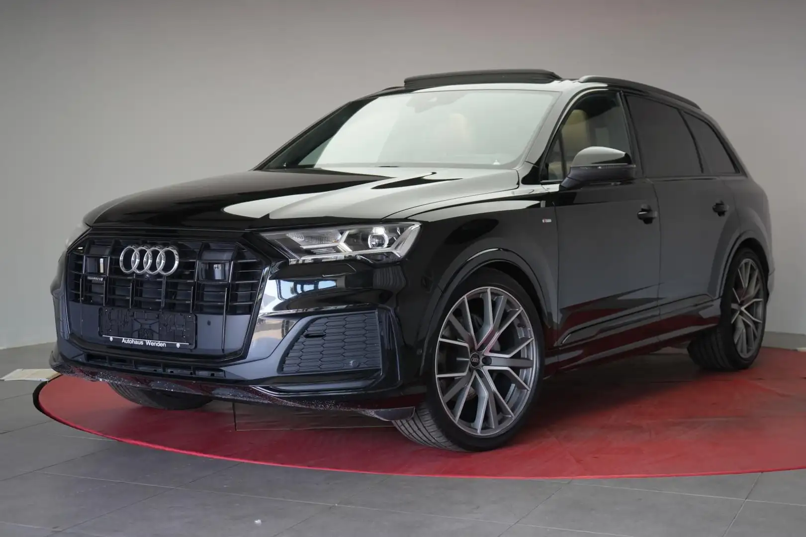 Audi Q7 50 TDI quattro tiptronic S line Navi/Leder/AC Black - 2