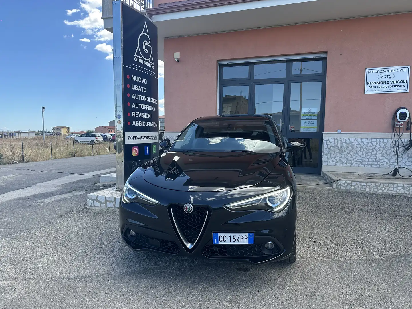 Alfa Romeo Stelvio 2.2 t Ti Q4 210cv auto Nero - 1