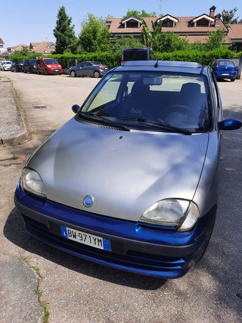 Fiat Seicento Seicento I 1998 1.1 Brush Plus c/SS Blu/Azzurro - 1