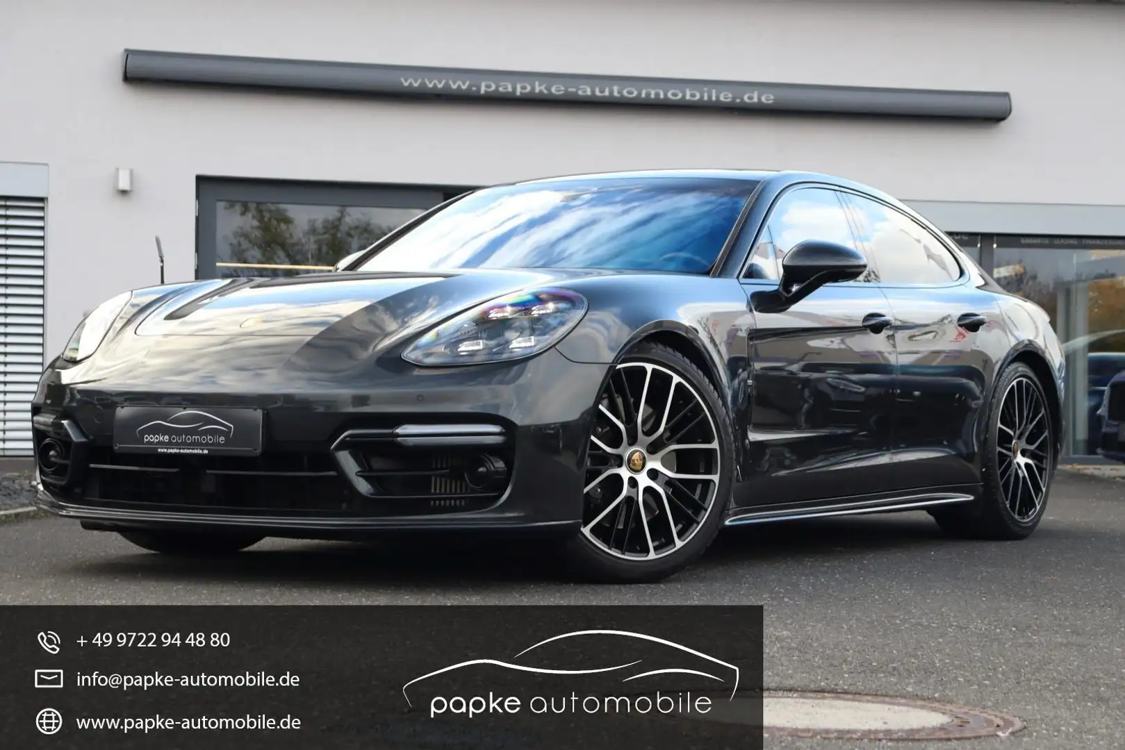 Porsche Panamera GTS +PDCC+SITZBELÜFT+BURMESTER+STANDHEIZUNG+ Grau - 1