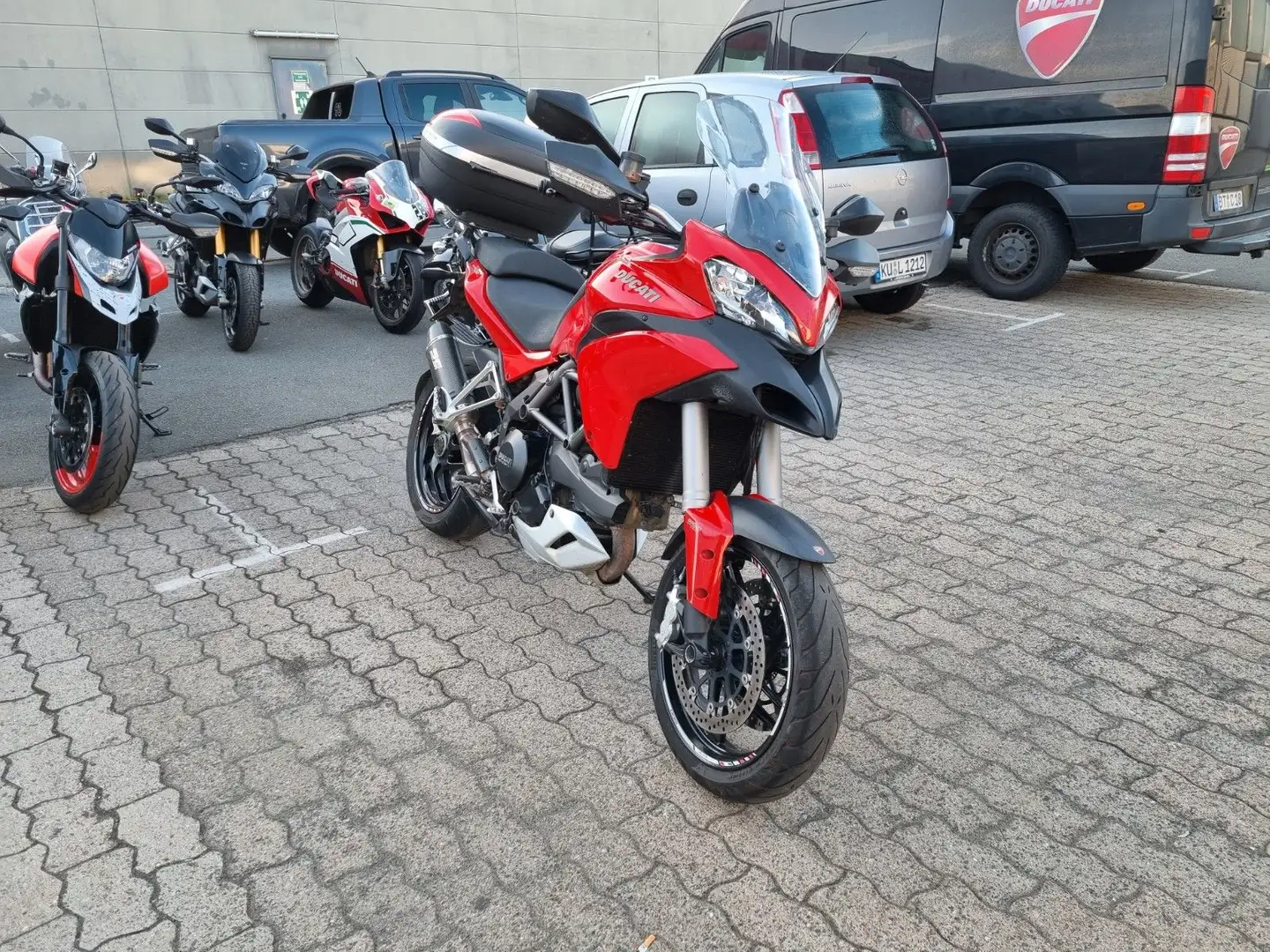 Ducati Multistrada 1200 S D-Air #DesmoNeu #KetteNeu Rojo - 1