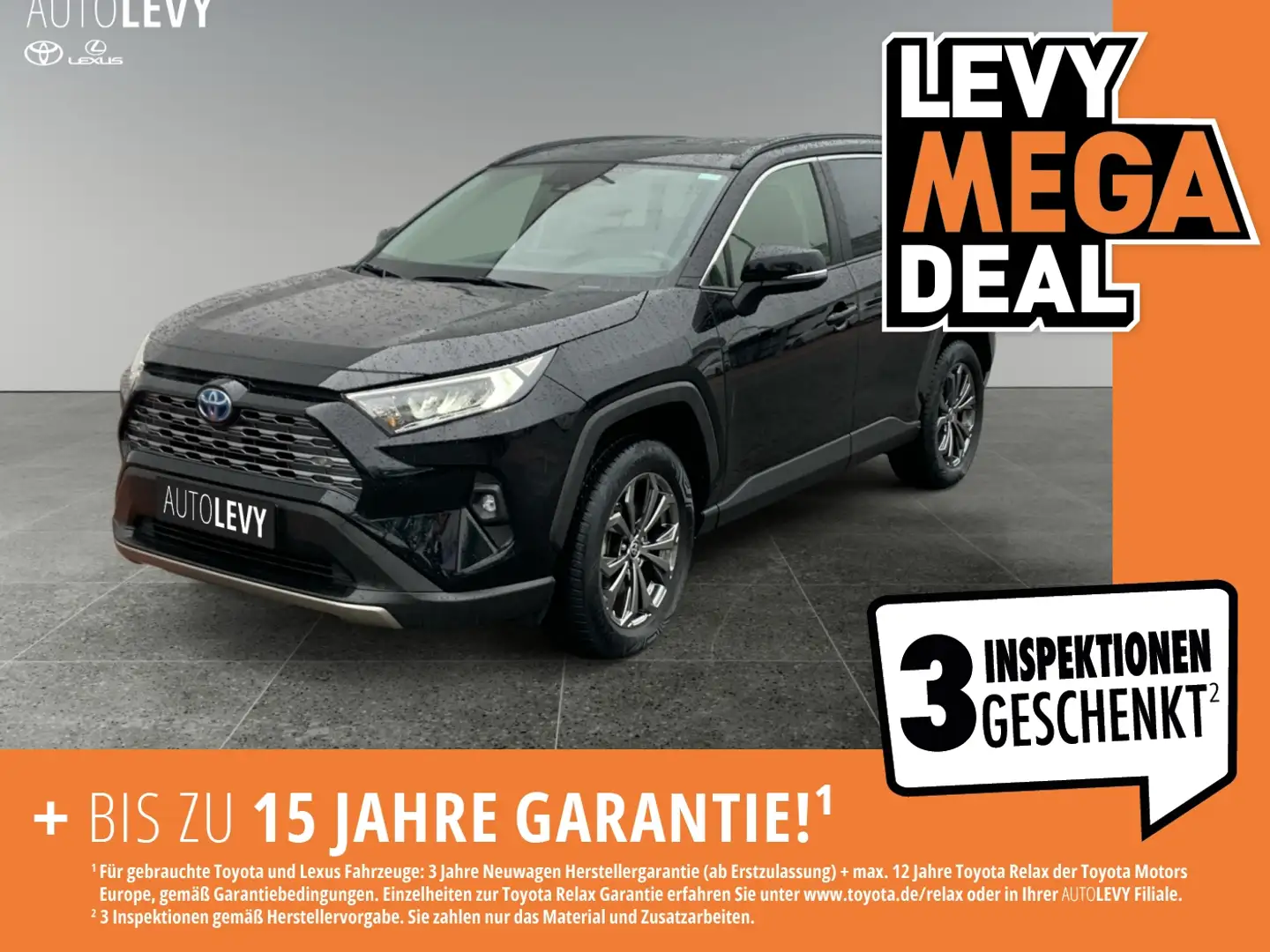 Toyota RAV 4 2.5 Hybrid Business CarPlay+Navi+AHK Noir - 1