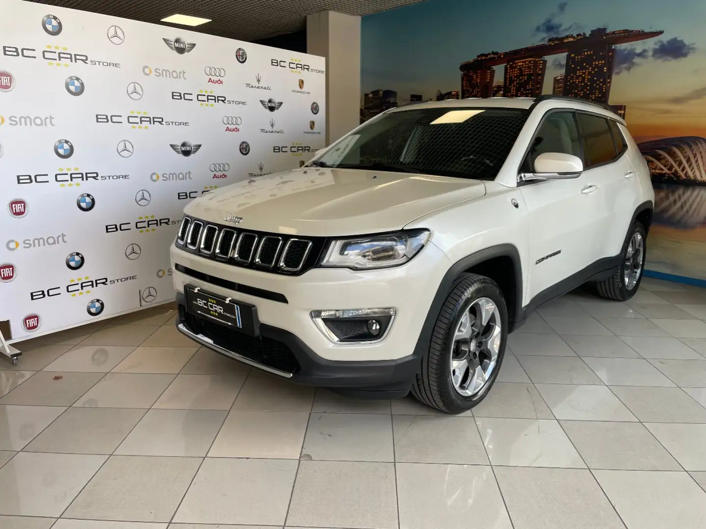 Jeep Compass 2.0 Mjet 140cv aut. 4WD Opening Edition Blanc - 1