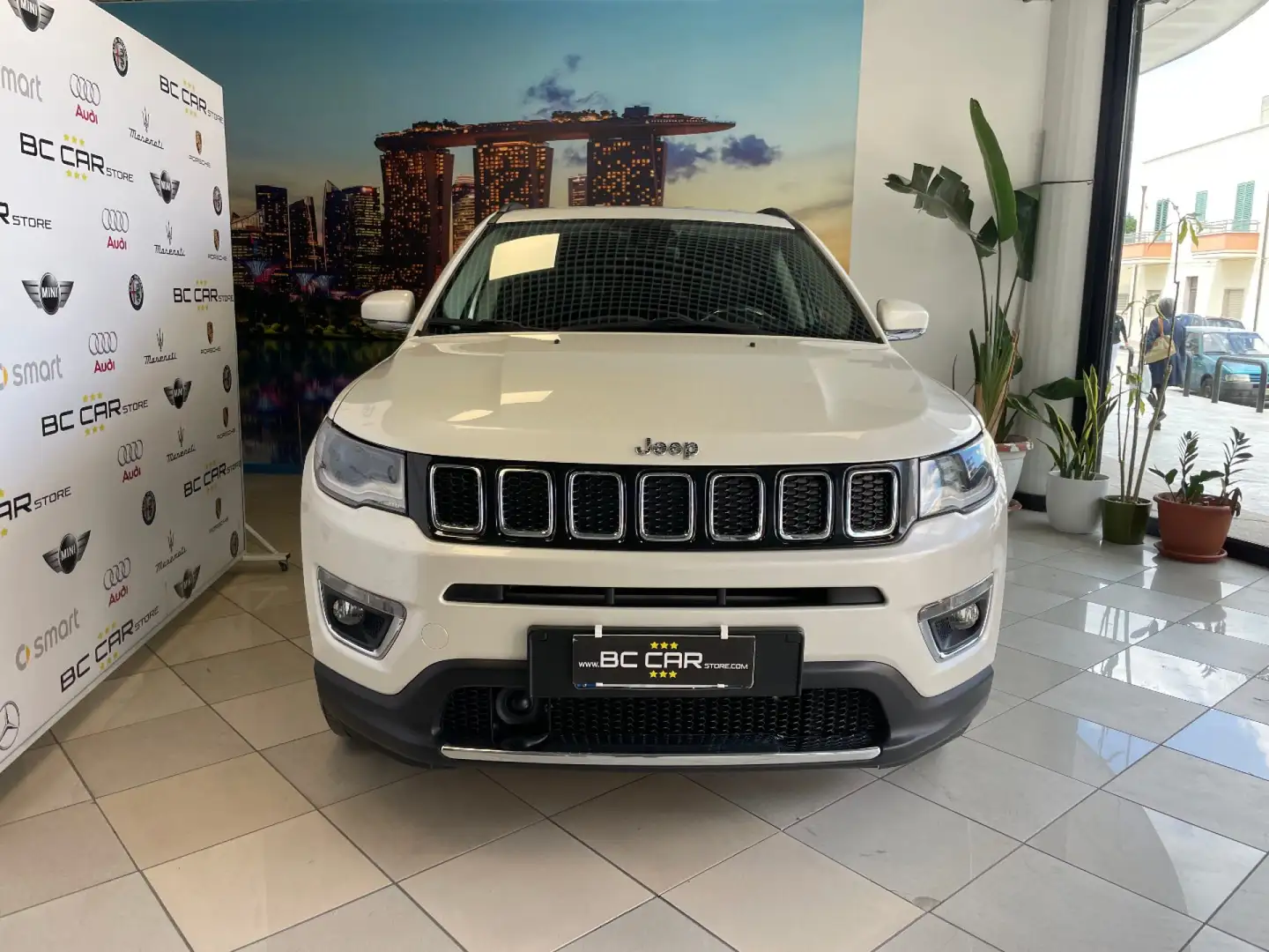 Jeep Compass 2.0 Mjet 140cv aut. 4WD Opening Edition Blanc - 2