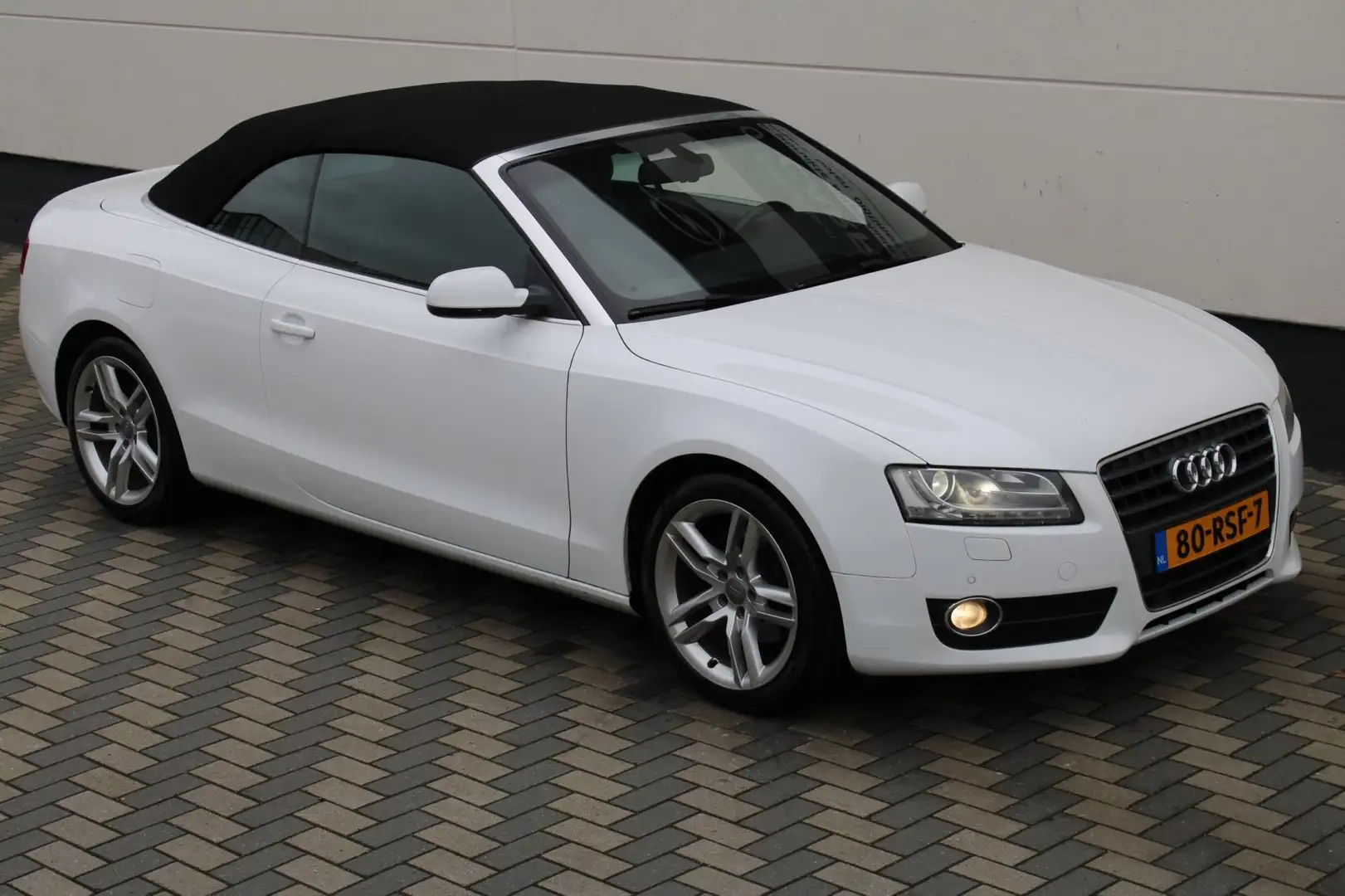 Audi A5 Cabriolet 1.8 TFSI Pro Line Navi Xenon Leder NAP ! Wit - 2