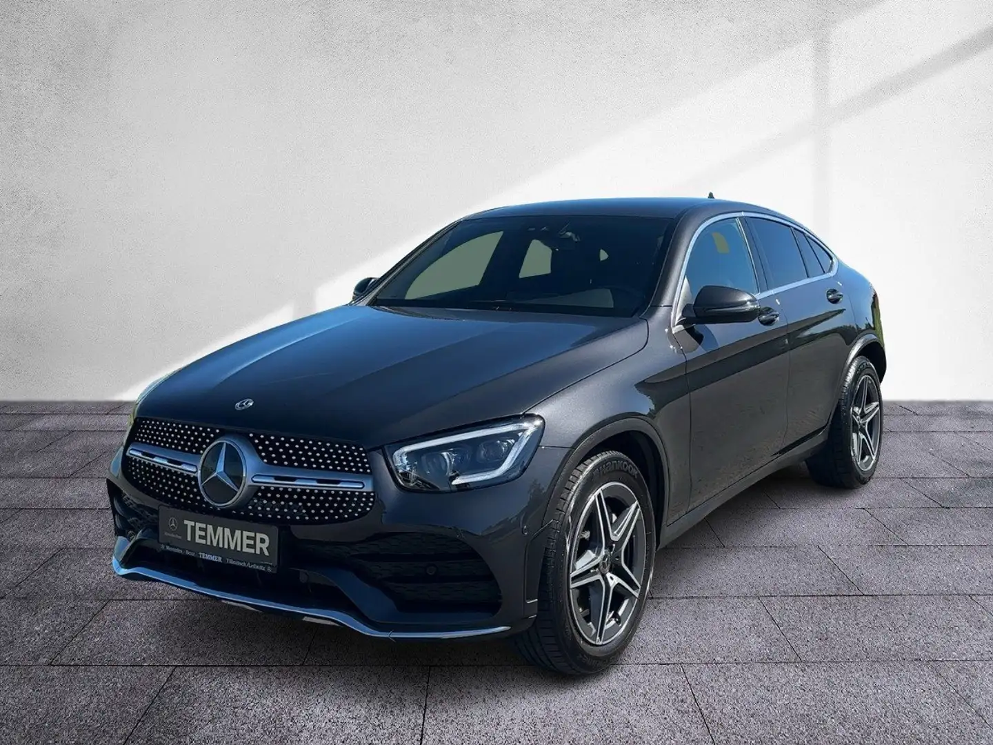 Mercedes-Benz GLC 200 d Coupé AMG-Line AHV MBeam RKam Navi Shz Grau - 2