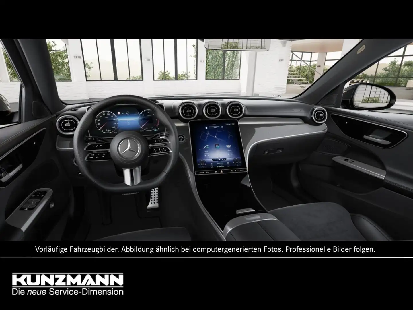 Mercedes-Benz C 300 d T AMG MBUX Navi-Prem. HeadUp AHK EasyP Schwarz - 2