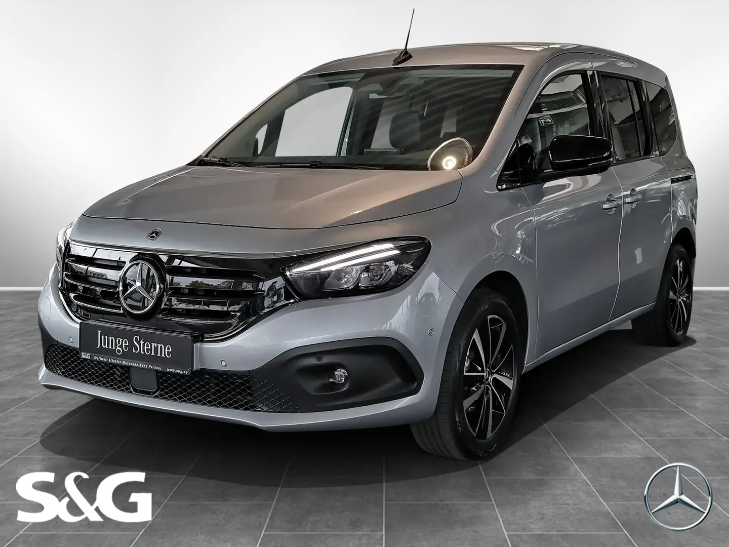 Mercedes-Benz EQT 200 Standard MBUX+AHK+LED Silber - 1