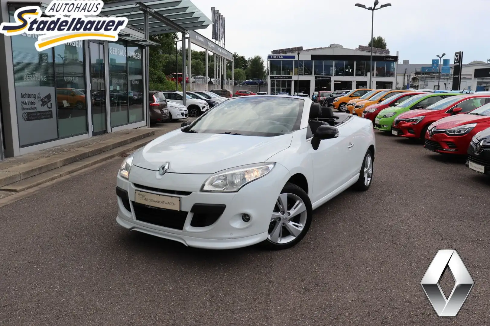Renault Megane III 1.4 TCe Cabrio Luxe Weiß - 1