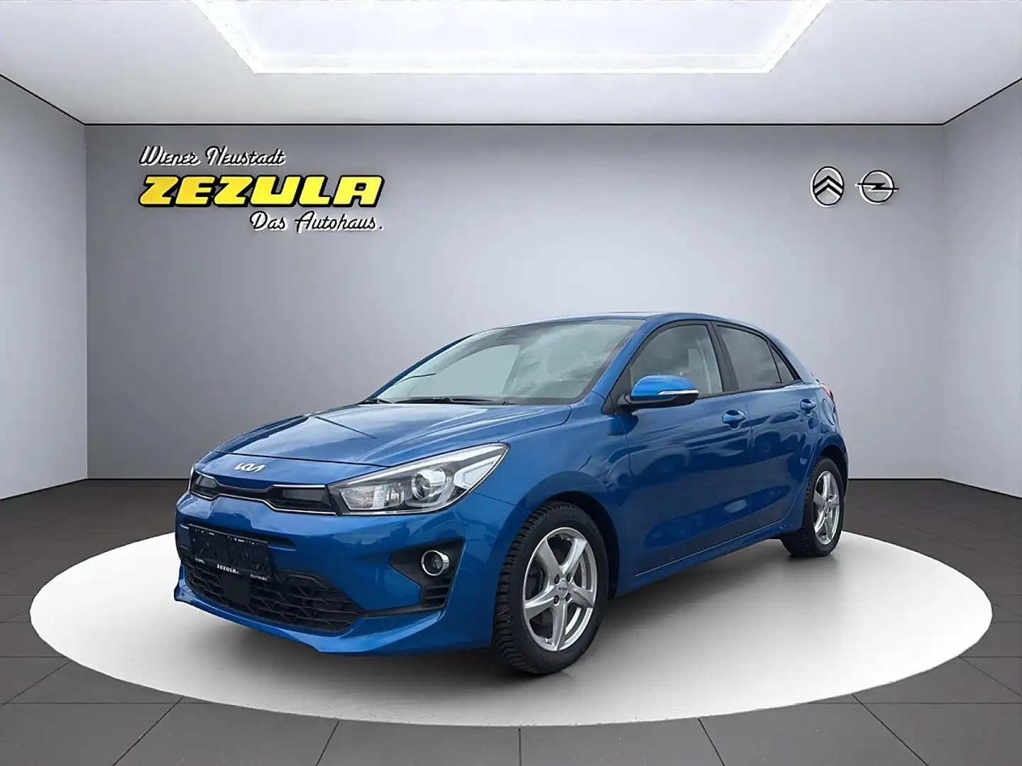 Kia Rio 1,0 TGDI GPF Gold 48V DCT Aut. Blau - 1