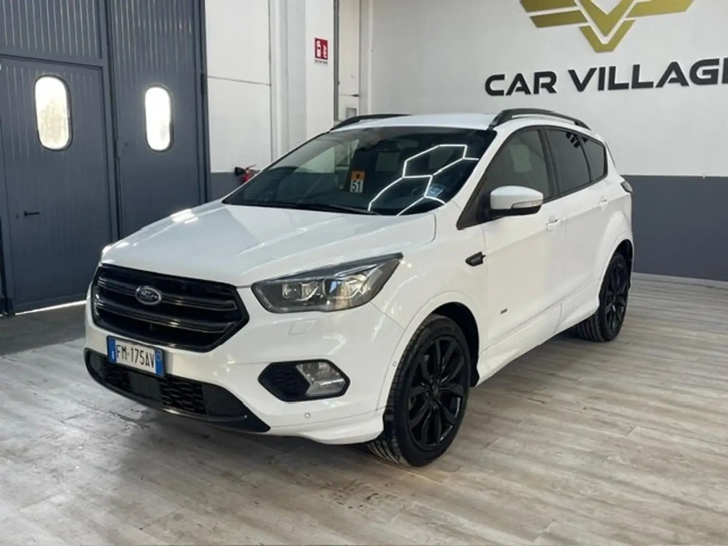 Ford Kuga Kuga 2.0 TDCI 150 CV S&S 4WD Powershift ST-Line Bianco - 2
