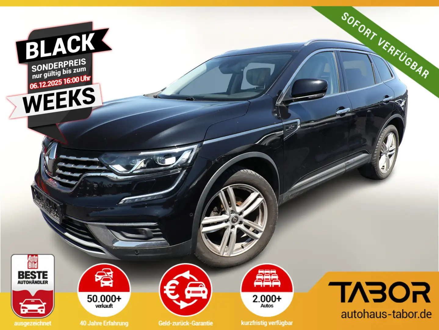 Renault Koleos TCe 160 EDC Initiale Paris Pano ACC Leder Schwarz - 1