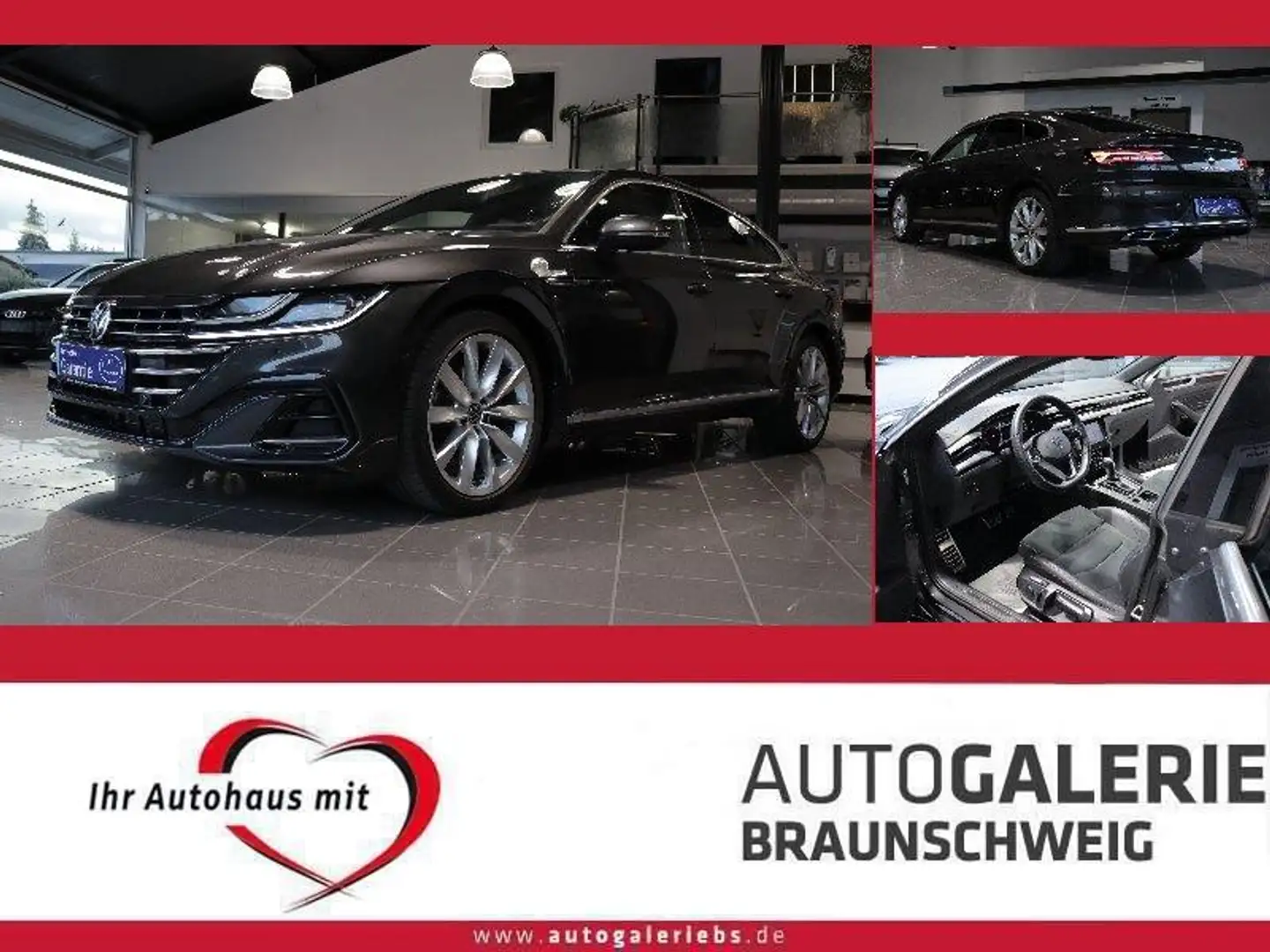 Volkswagen Arteon 2.0 TDI DSG R-Line *ACC*STANDHEIZ.*AHK* Grau - 1