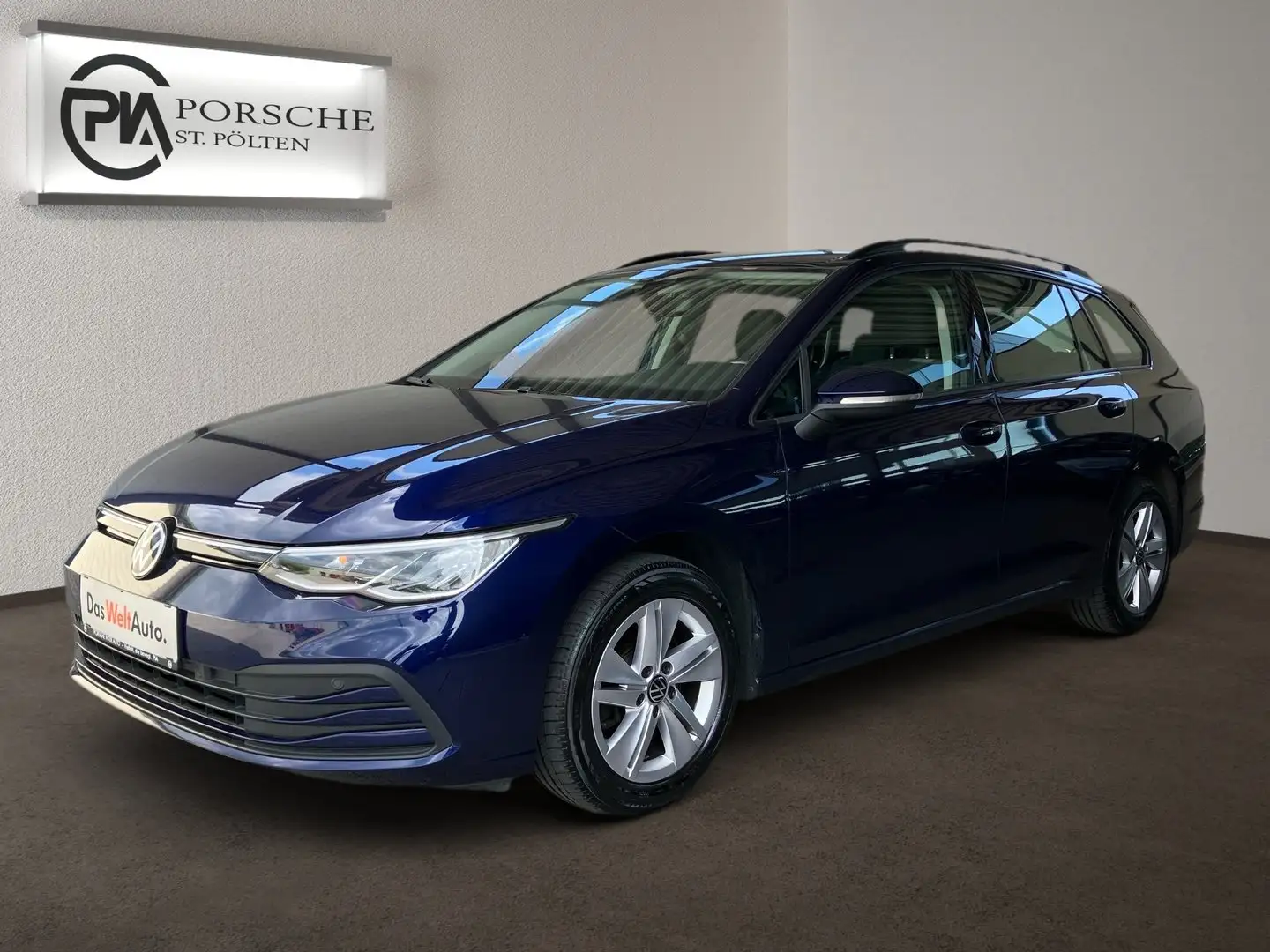 Volkswagen Golf Variant Life TDI Bleu - 2