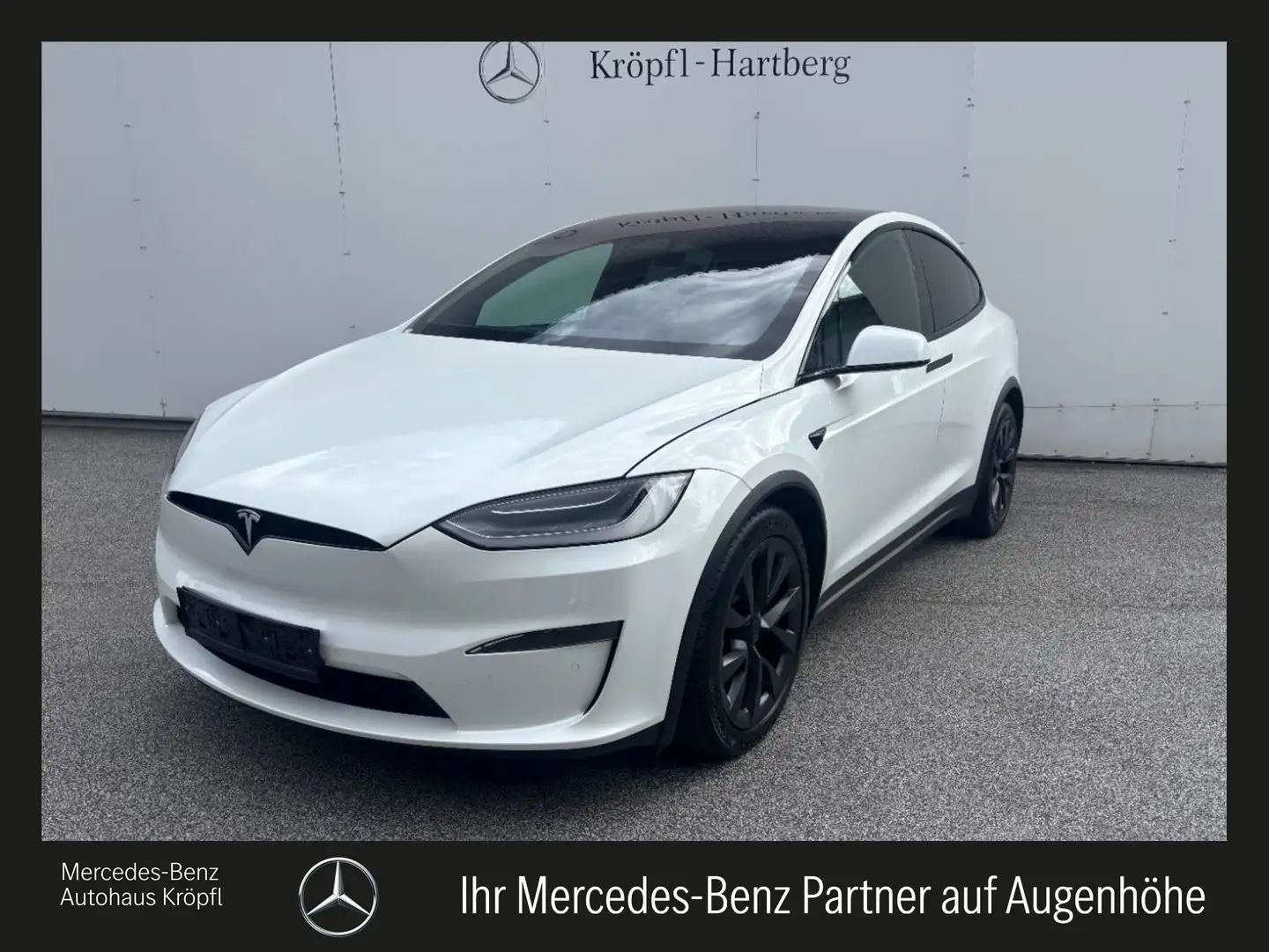 Tesla Model X Plaid AUT Weiß - 1